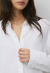 AirPlush Cotton™ Sail Shirt - WHITE