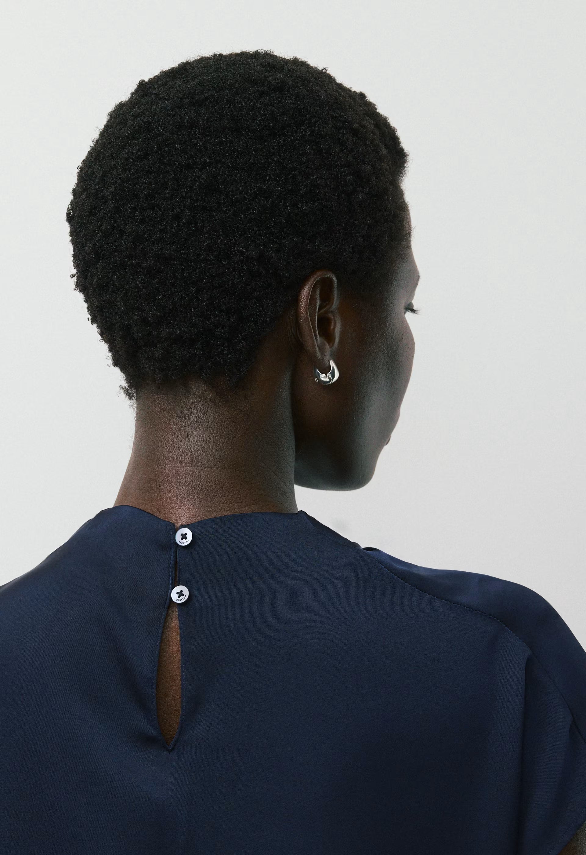 Nominee Satin Blouse - ADMIRAL