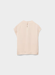 Nominee Satin Blouse - BALLET PINK