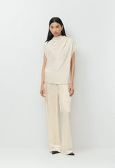 Nominee Satin Blouse - BALLET PINK