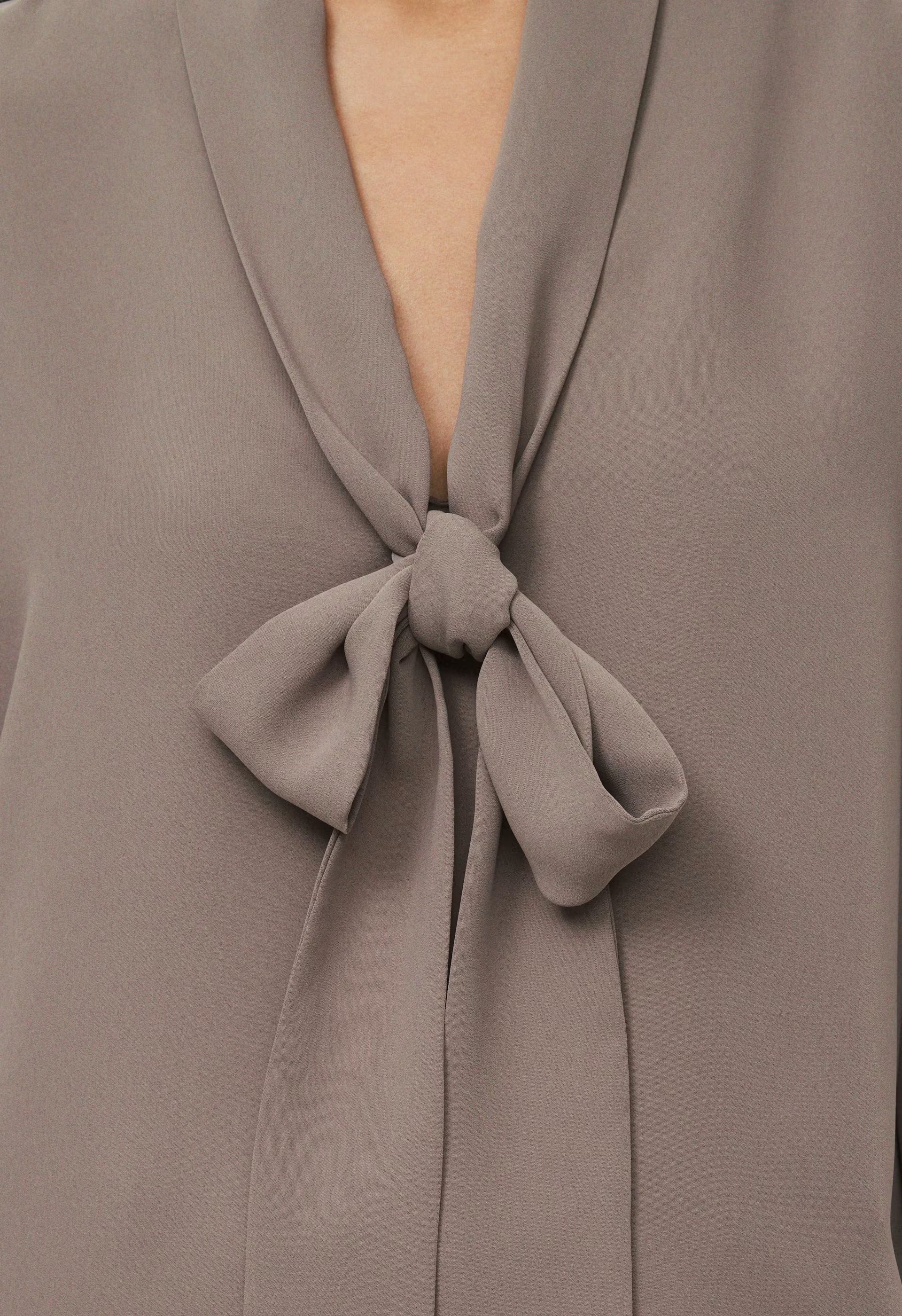 Hestia Blouse - IRON TAUPE
