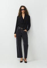 Hestia Blouse - BLACK