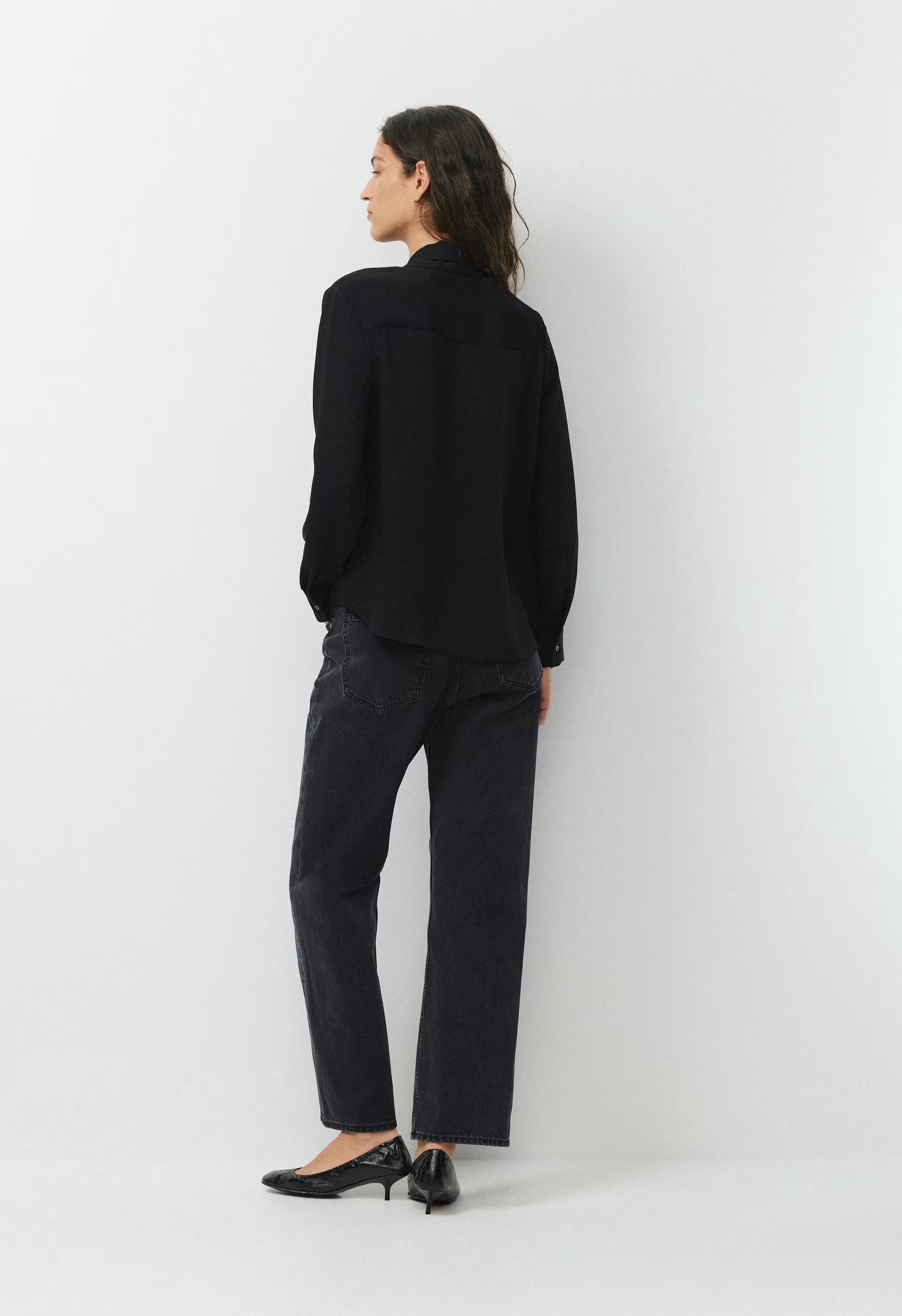 Hestia Blouse - BLACK