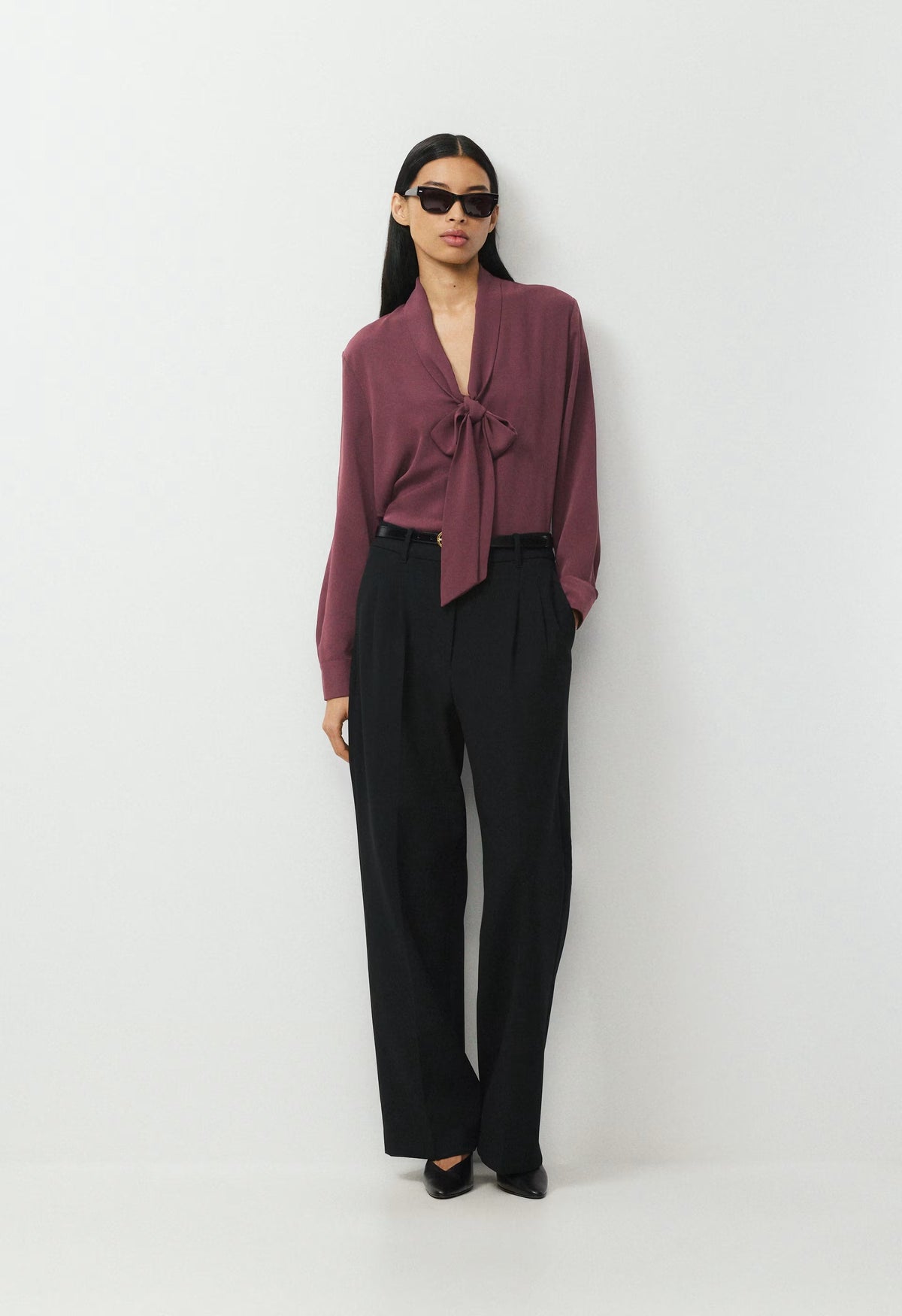 Hestia Blouse - GALA PLUM