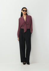 Hestia Blouse - GALA PLUM