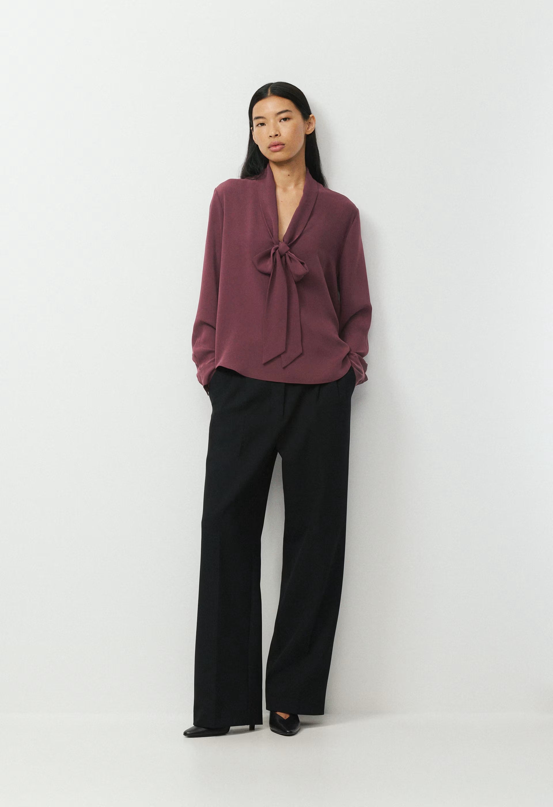 Hestia Blouse - GALA PLUM