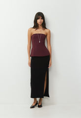 Posh Tube Top - Crepette™ - GALA PLUM
