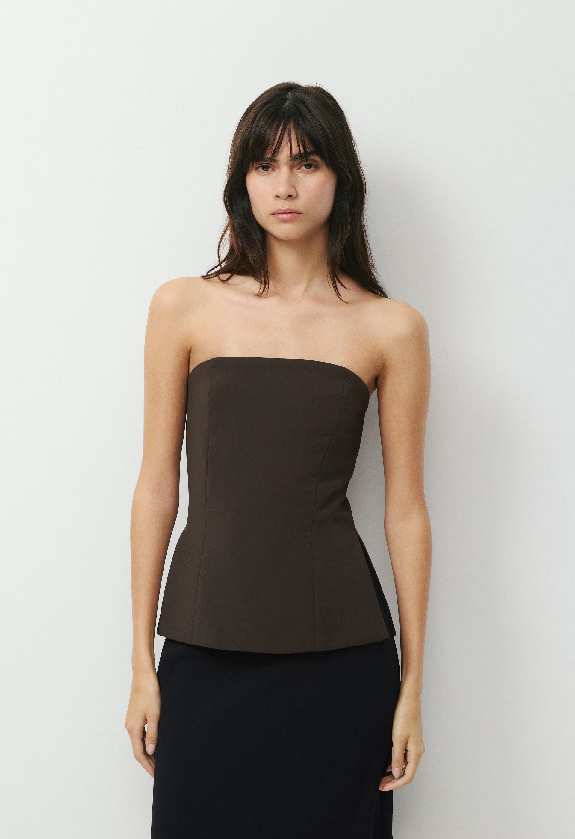 Posh Tube Top - Crepette™ - CACAO NIB BROWN