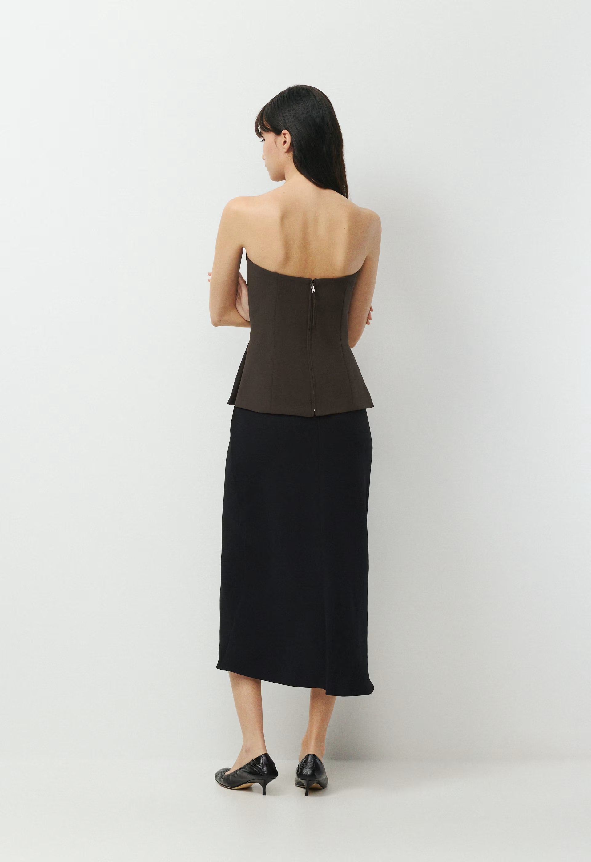 Posh Tube Top - Crepette™ - CACAO NIB BROWN