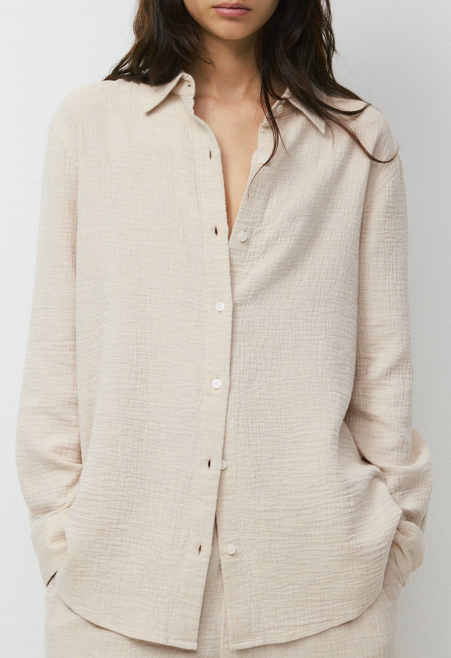 AirPlush Cotton™ Sail Shirt - UNDYED ECRU