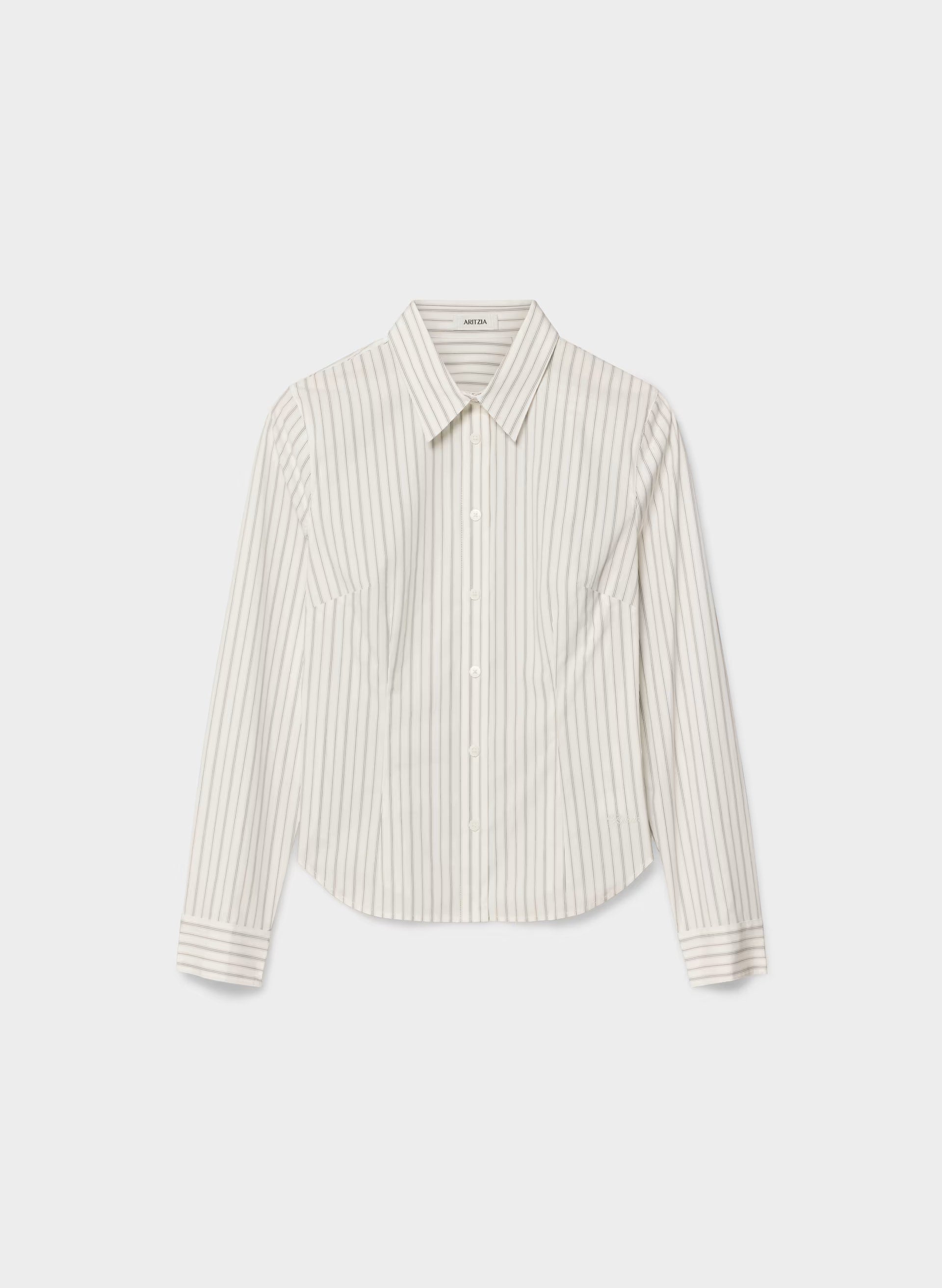 Chronicle Slim Poplin Shirt - OAK/MARCONA BG