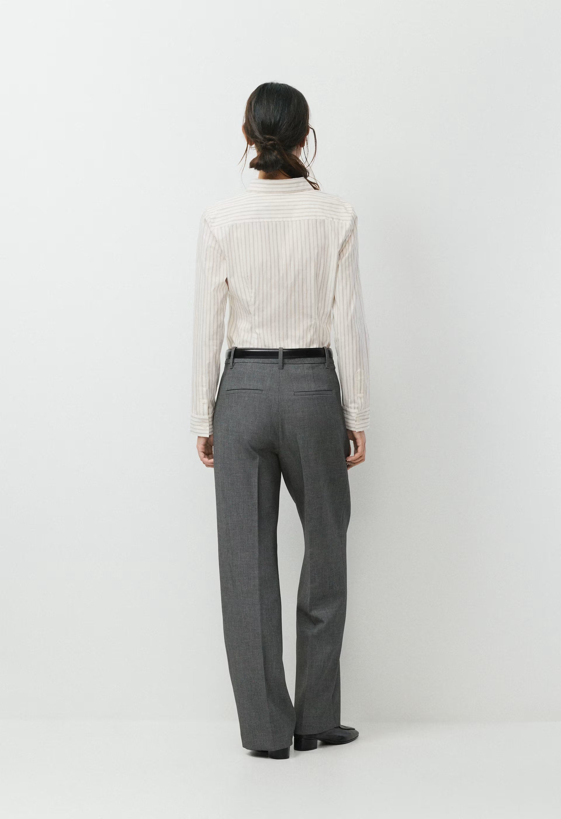 Chronicle Slim Poplin Shirt - OAK/MARCONA BG