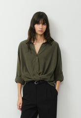 Portofino Shirt - VINTAGE DARK OLIVE