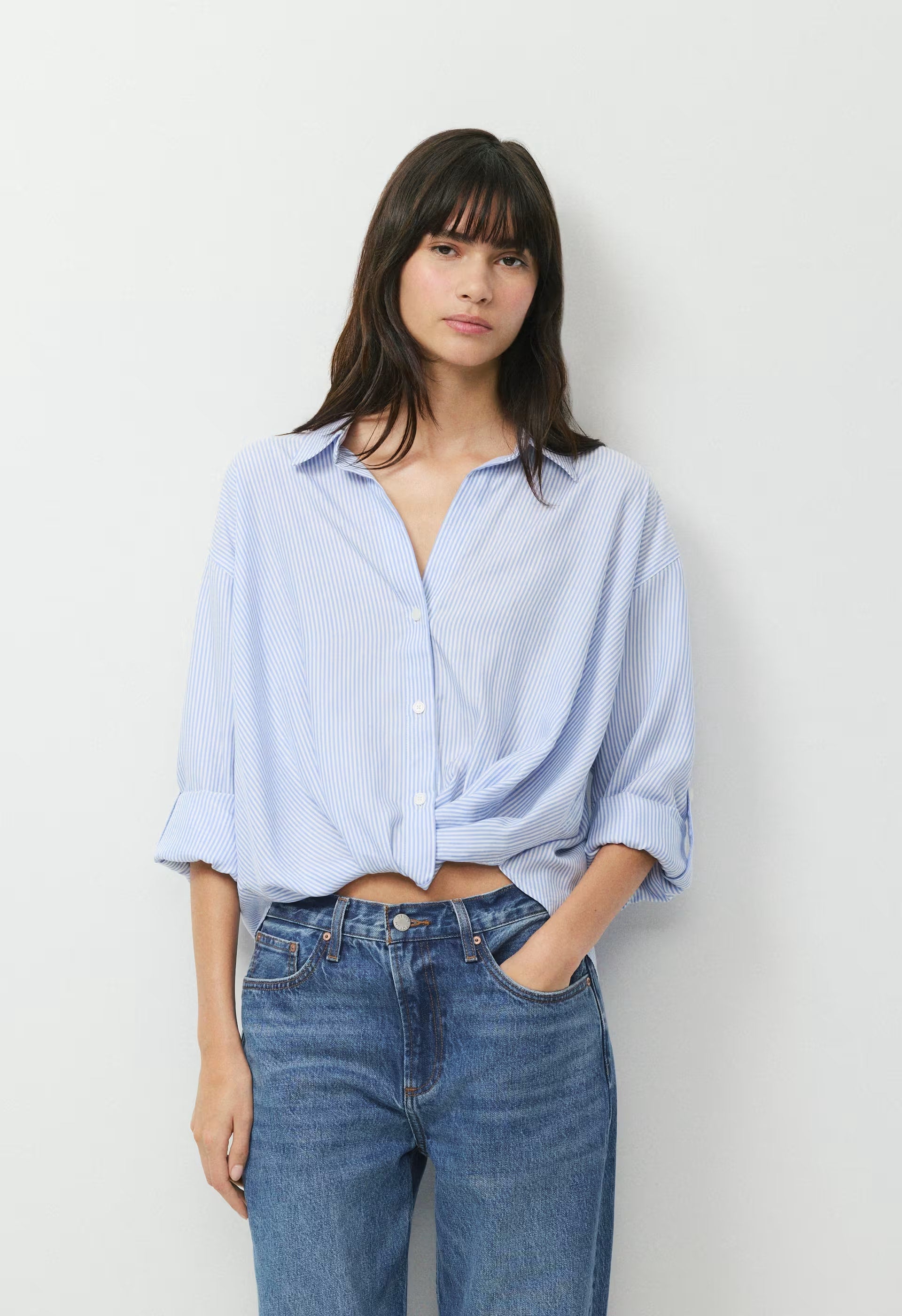 Portofino Shirt - WLSN STRP CRFL BL/WHT