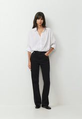 Portofino Shirt - HNDSN STRP WT/ADMIRAL