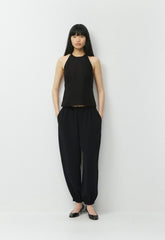 Earnshaw Halter Top - CruiseLinen™ - BLACK