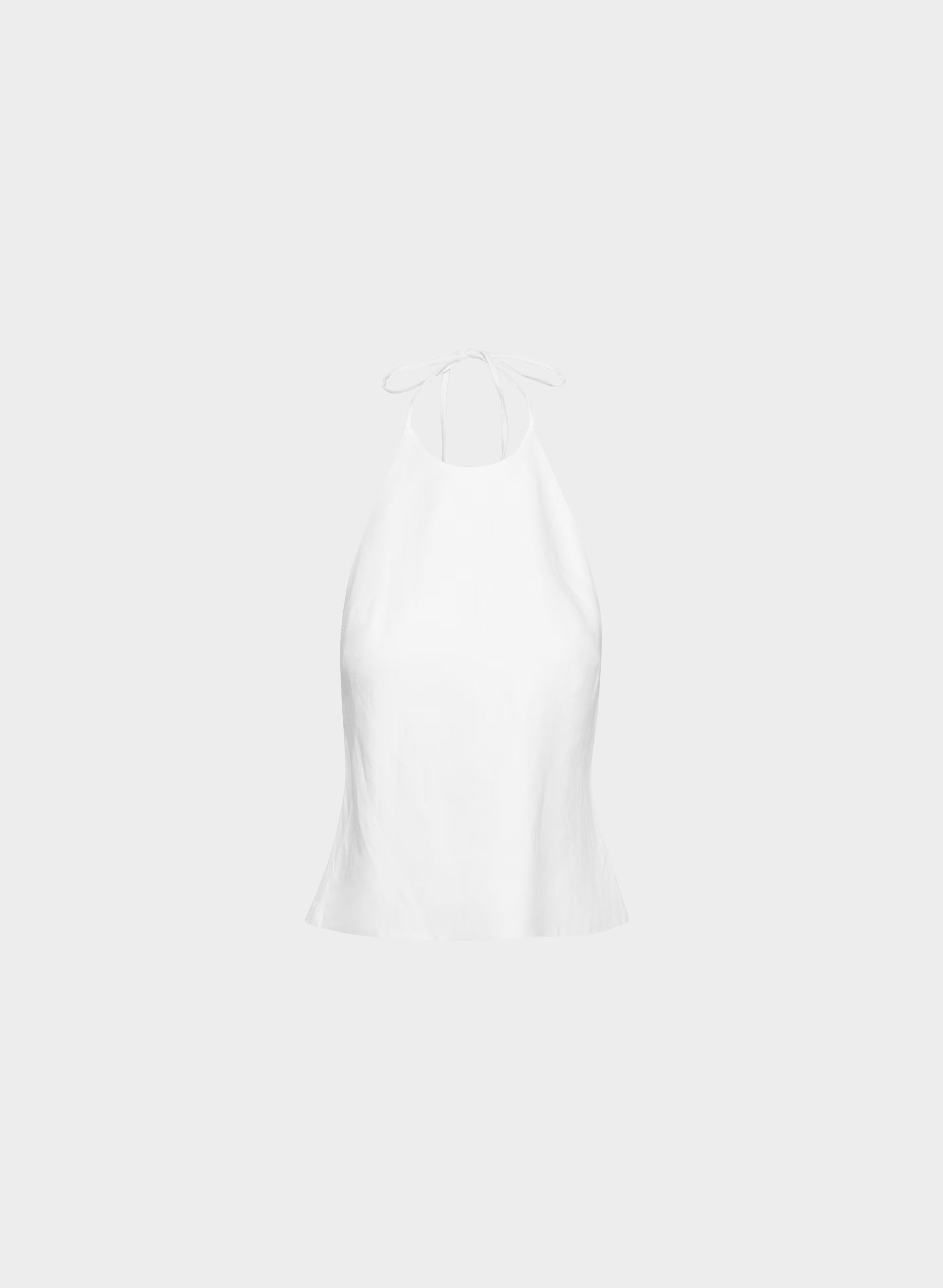 Earnshaw Halter Top - CruiseLinen™ - WHITE