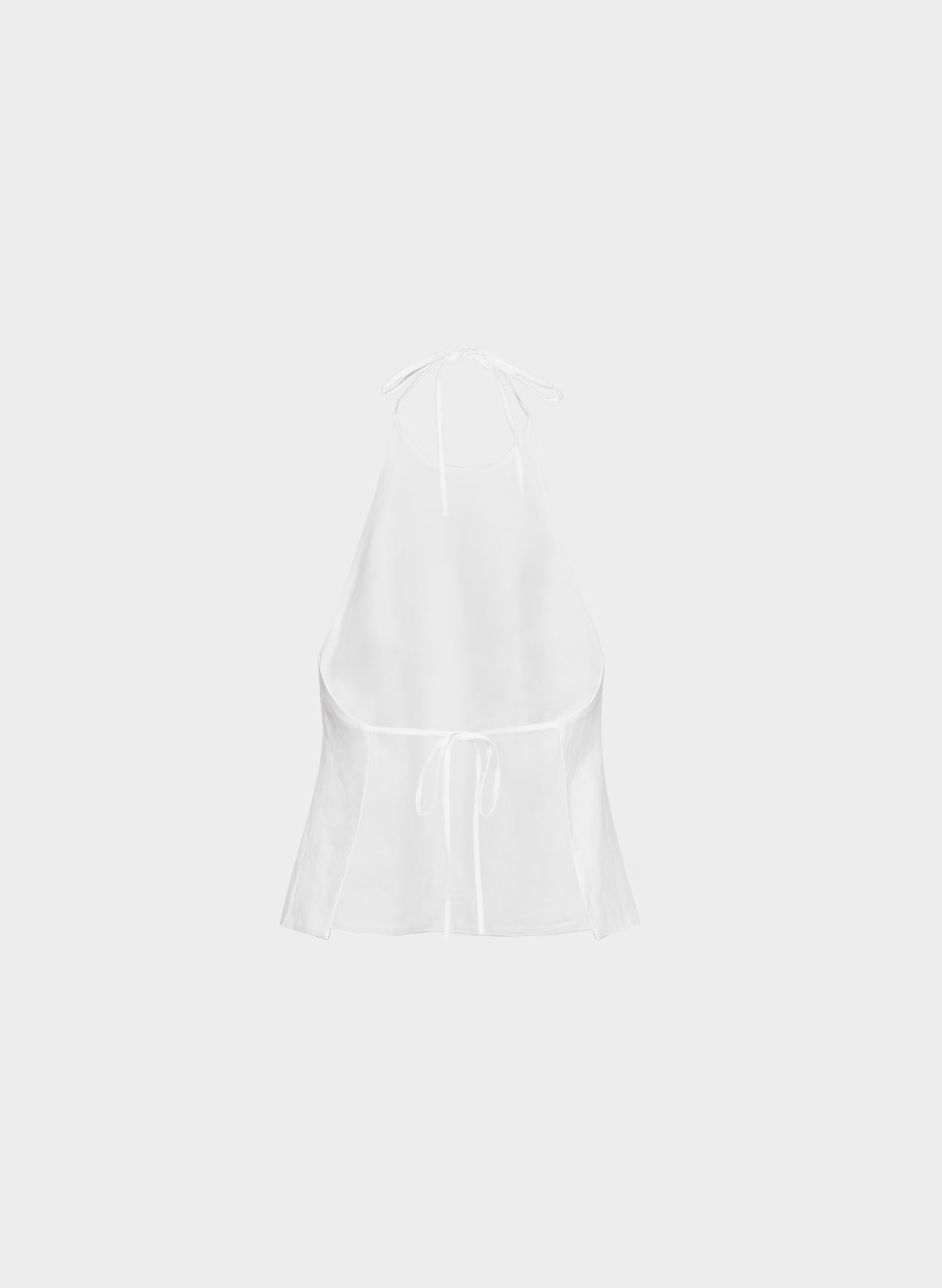 Earnshaw Halter Top - CruiseLinen™ - WHITE
