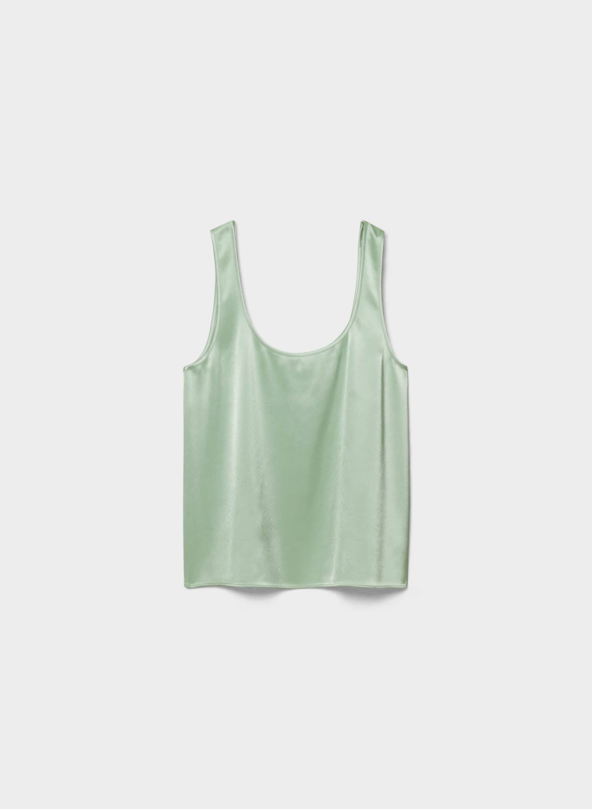 Asset Satin Top - TERRACE SAGE