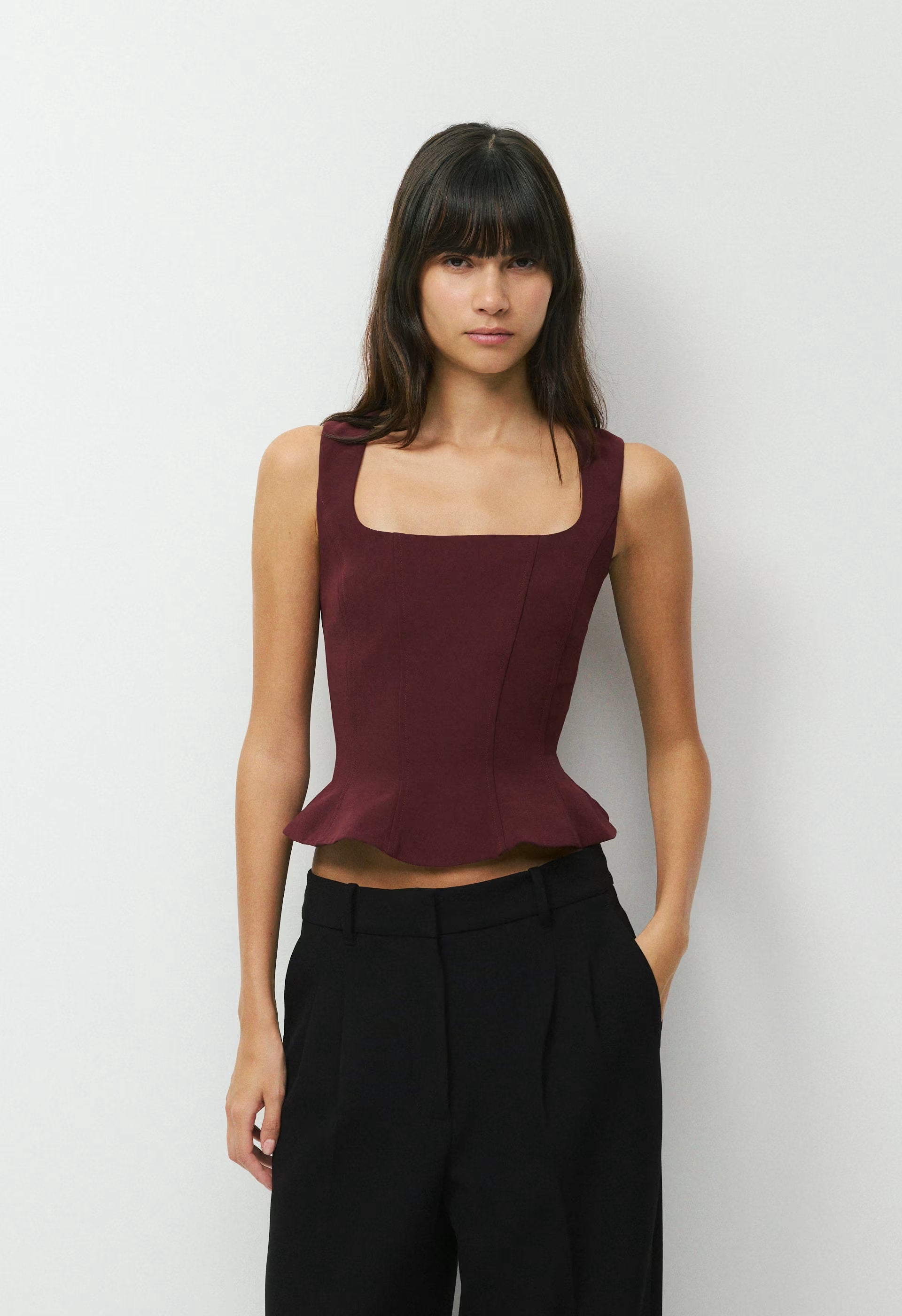 Rhodora Bustier - Crepette™ - GALA PLUM