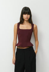 Rhodora Bustier - Crepette™ - GALA PLUM