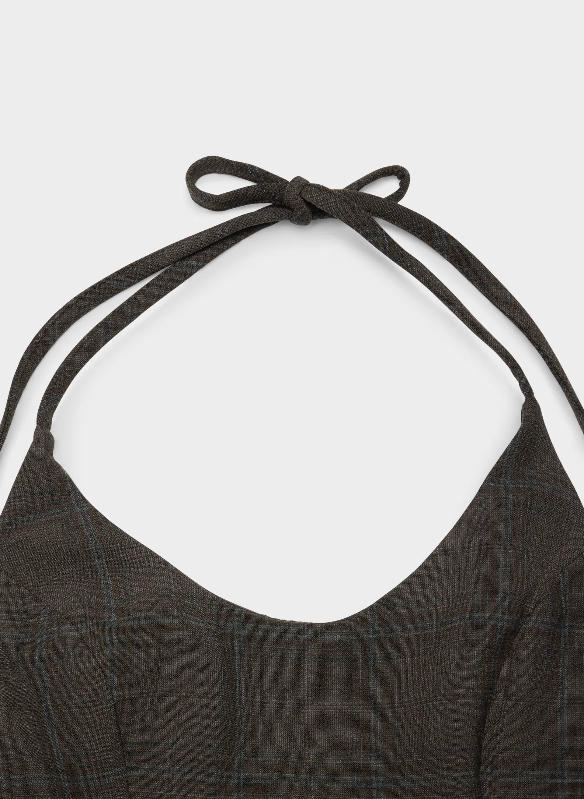 Convention Halter Top - Eversential™ - CACAO NIB BRWN/GREY