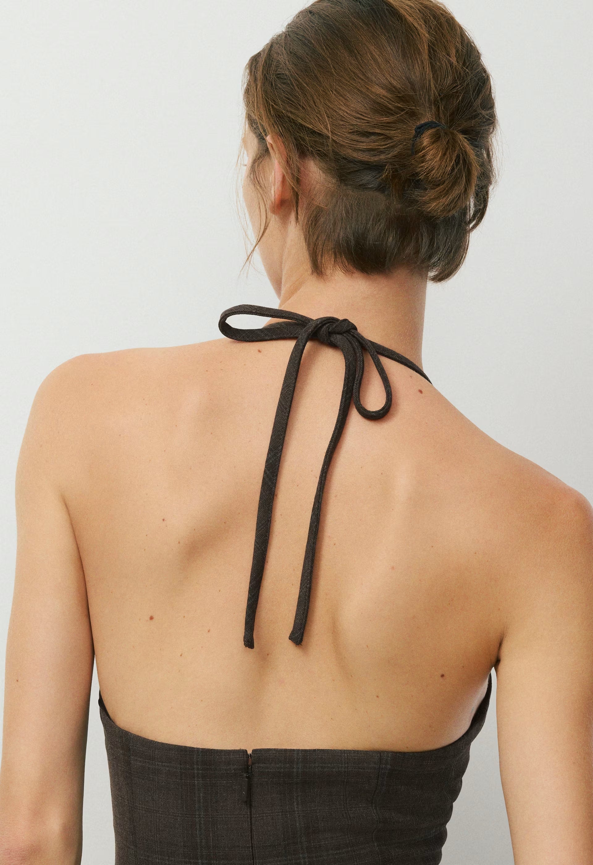 Convention Halter Top - Eversential™ - CACAO NIB BRWN/GREY