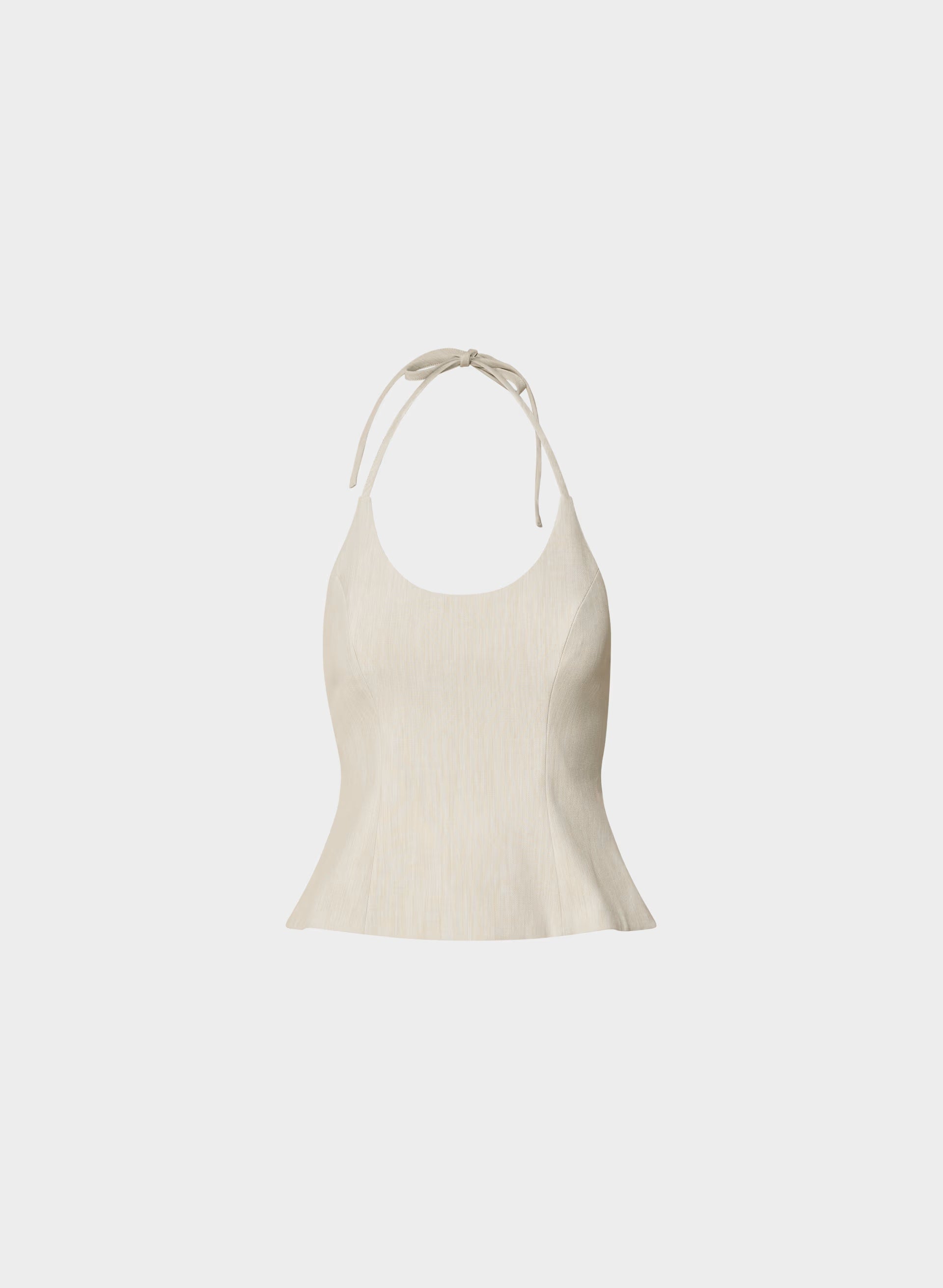 Convention Halter Top - Eversential™ - HEATHER MATTE PEARL