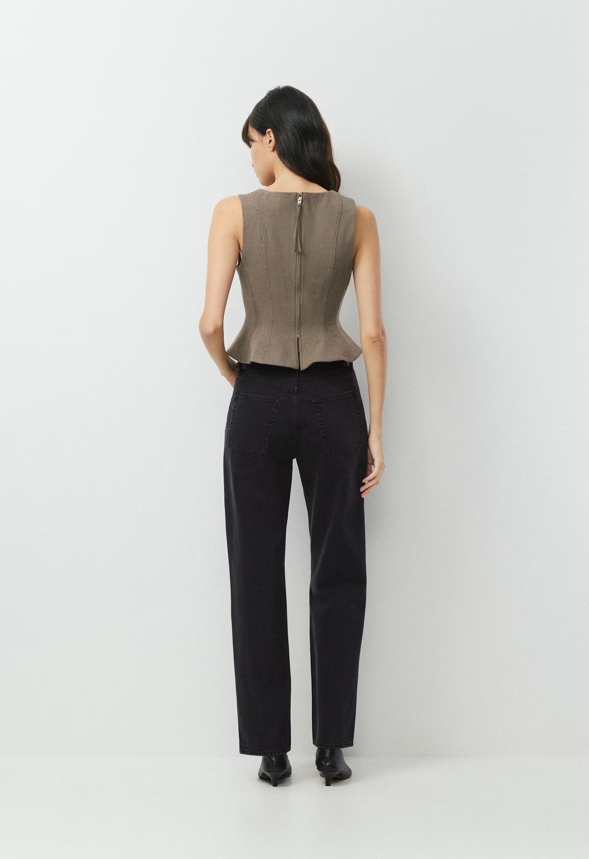 Rhodora Bustier - NOMAD TAUPE / BLACK