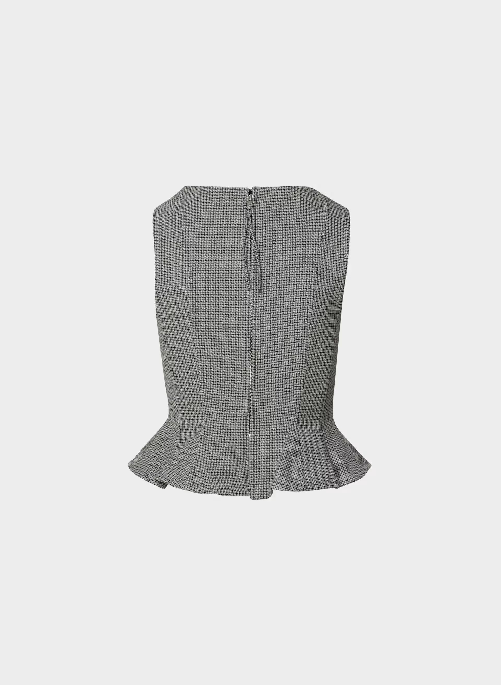 Rhodora Bustier - GREY/BLACK