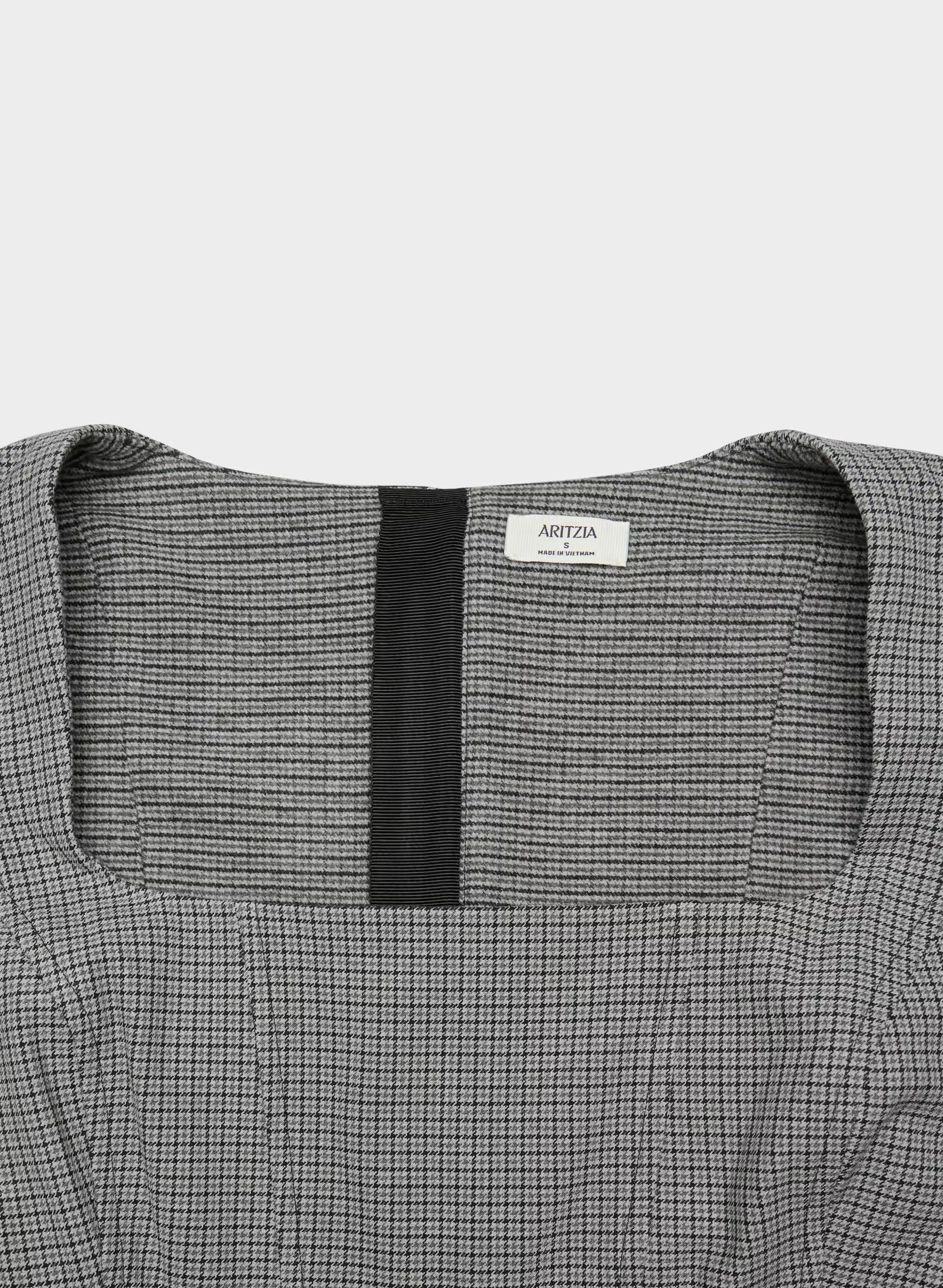 Rhodora Bustier - GREY/BLACK