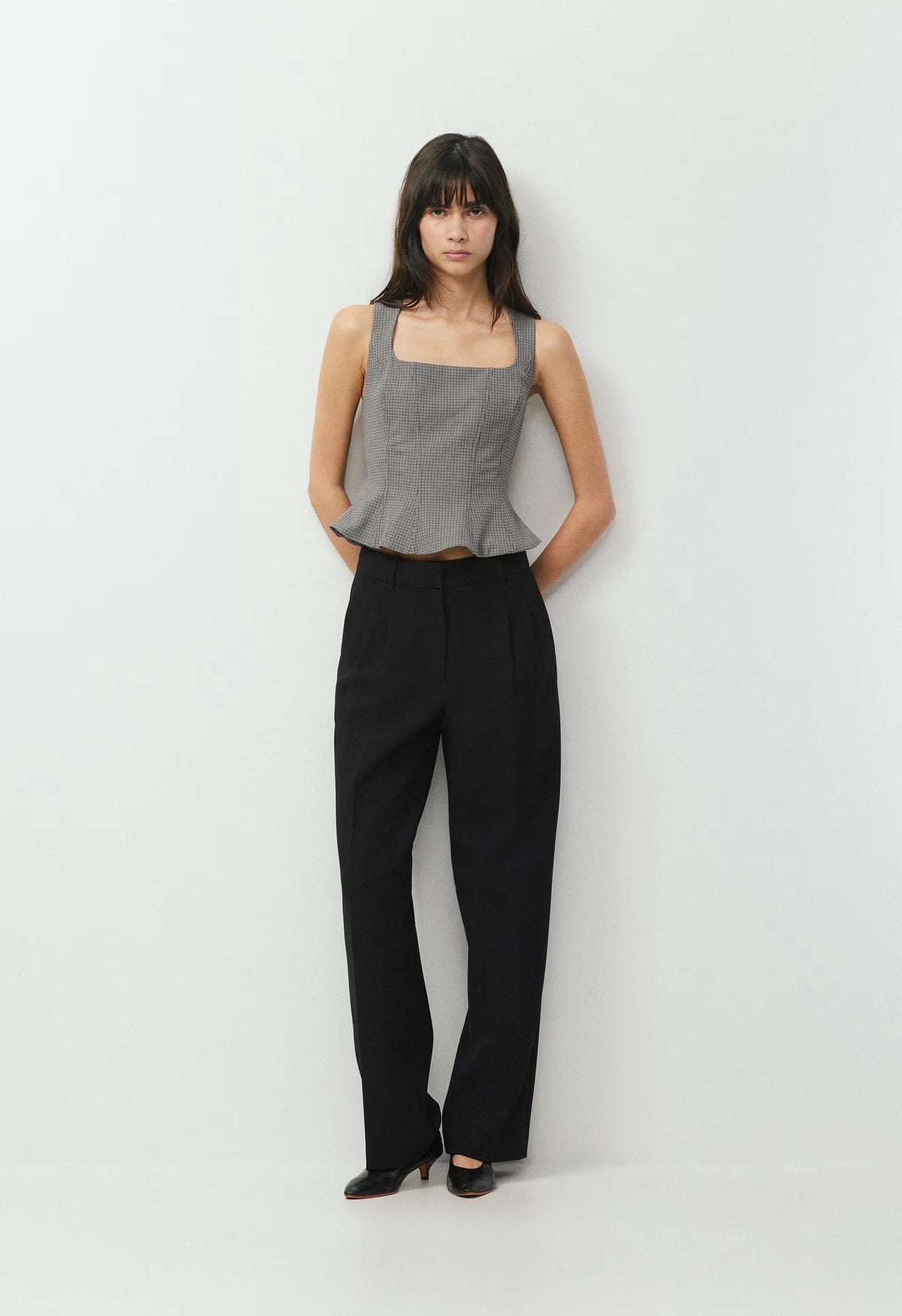 Rhodora Bustier - GREY/BLACK