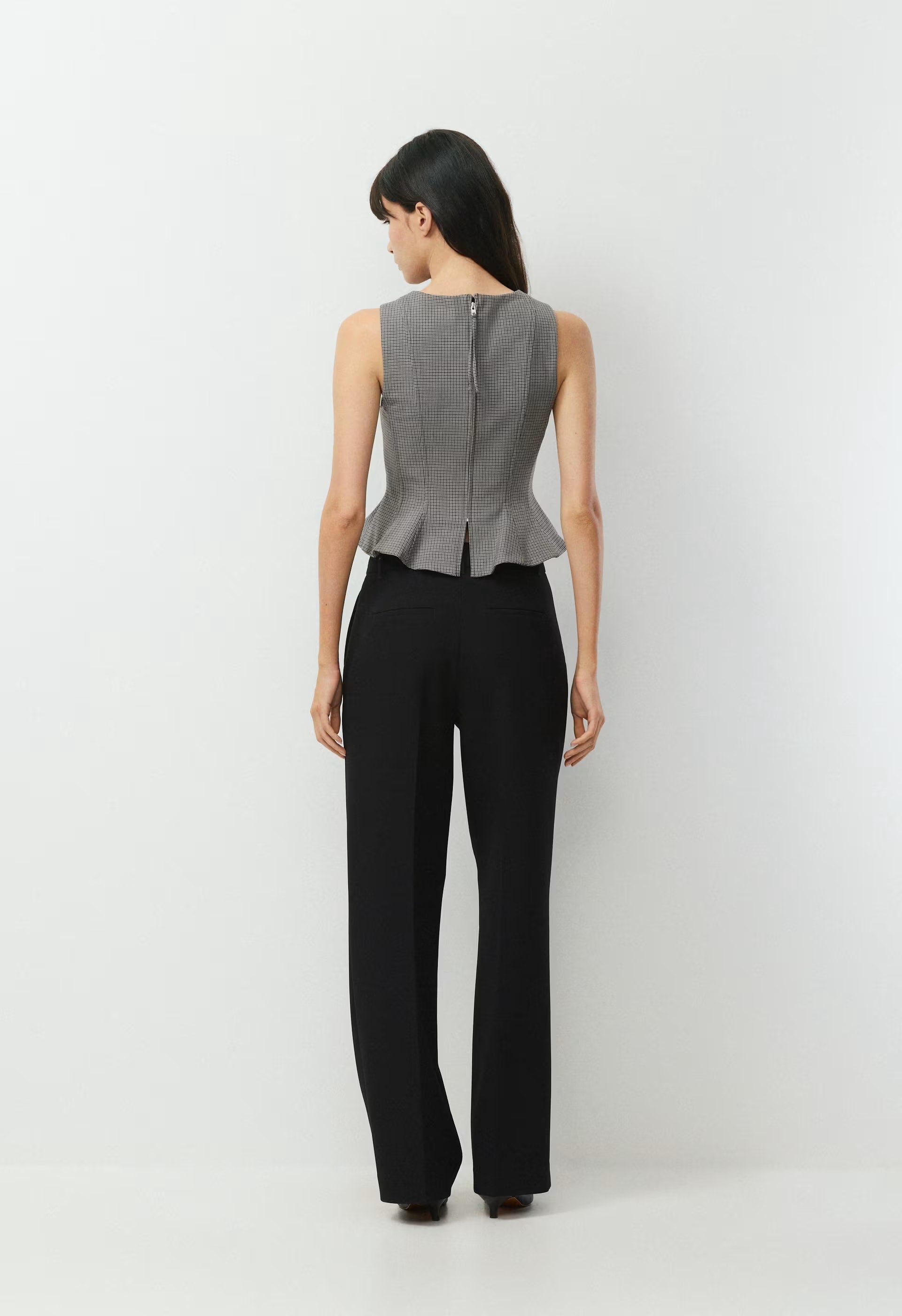 Rhodora Bustier - GREY/BLACK