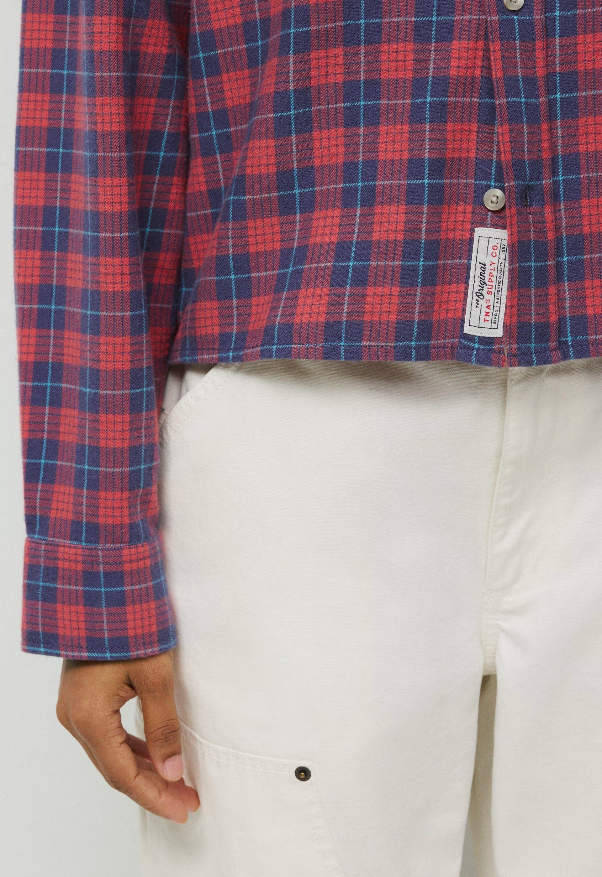 Stampede Shirt - BLUE/RED