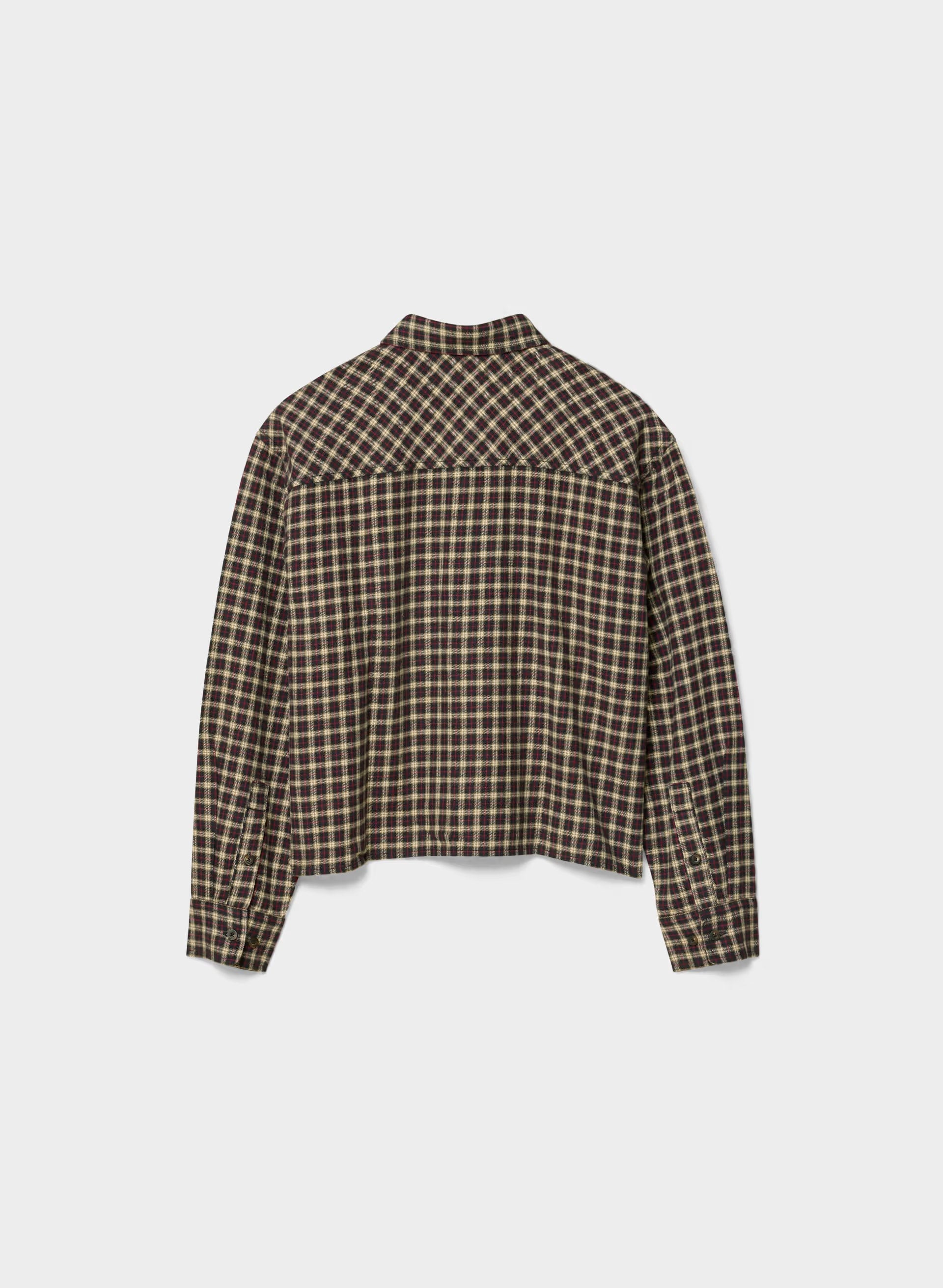 Stampede Shirt - CACAO NB BROWN/RED