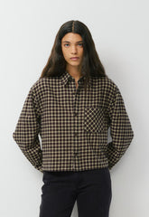 Stampede Shirt - CACAO NB BROWN/RED