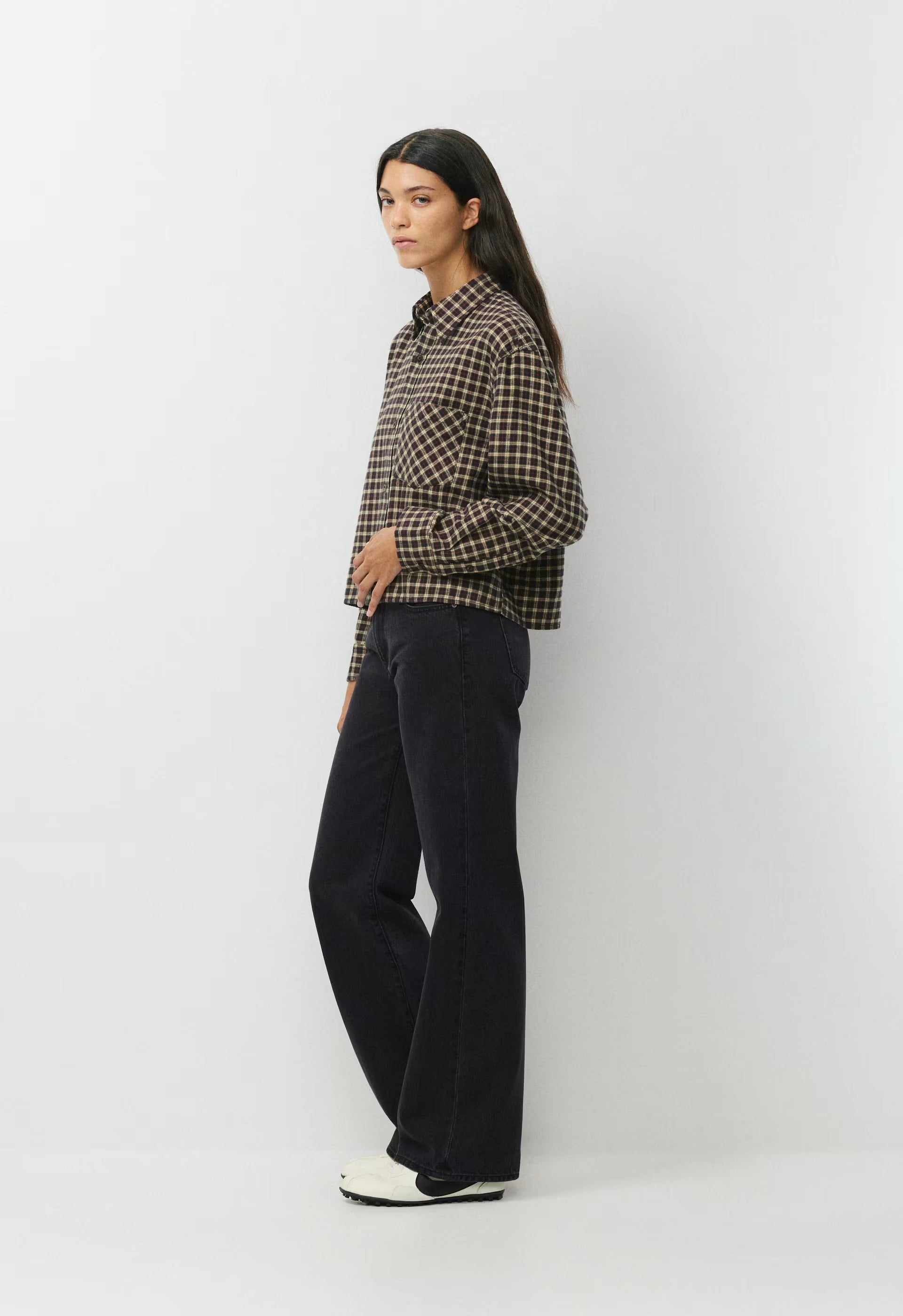 Stampede Shirt - CACAO NB BROWN/RED