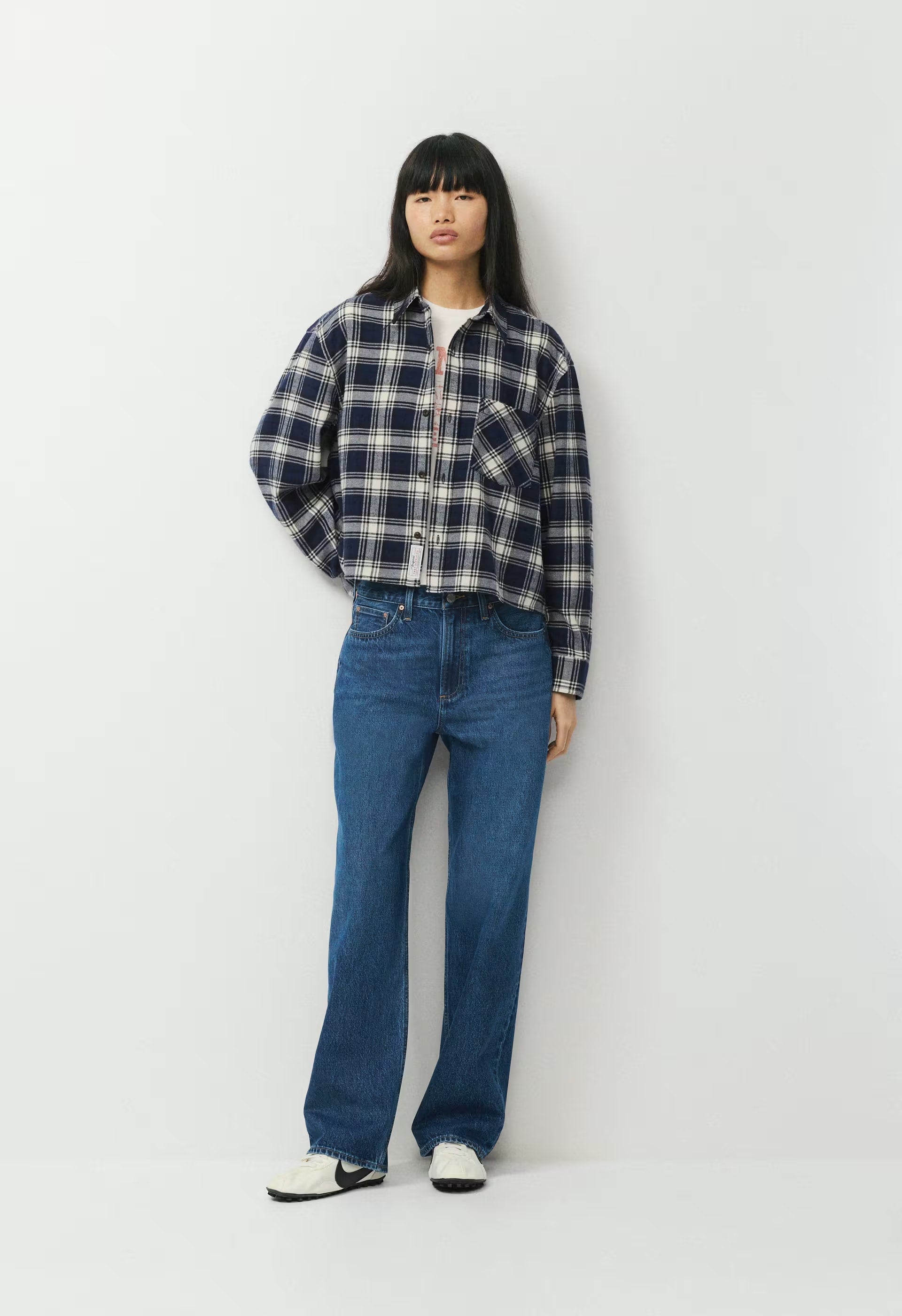 Stampede Shirt - BLUE/BIRCH