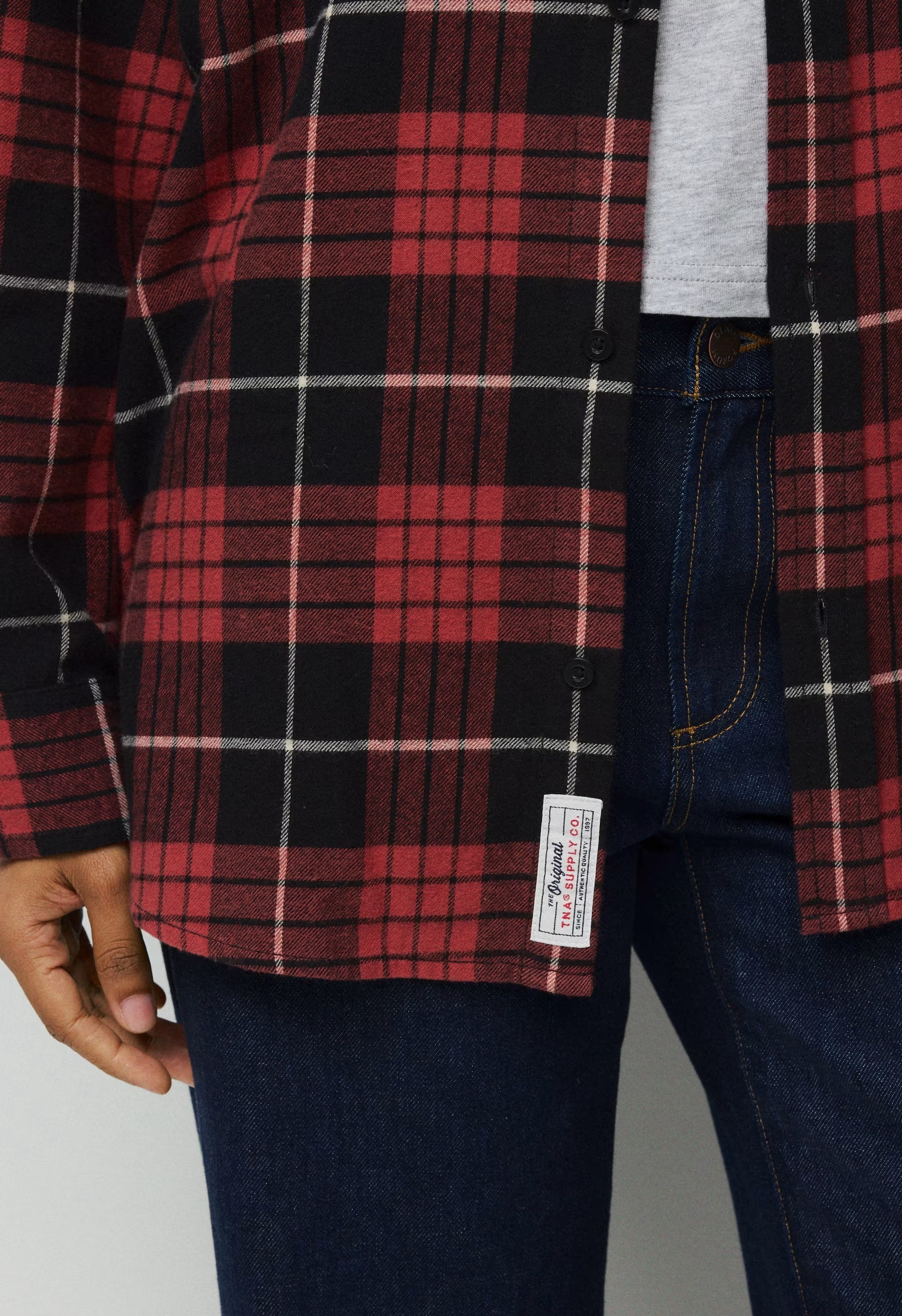 Indiana Shirt - RED/BLACK