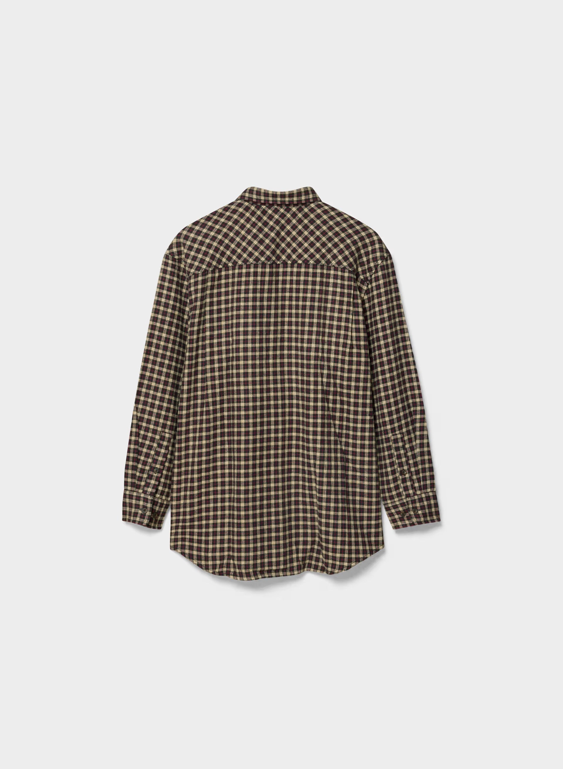 Indiana Shirt - CACAO NB BROWN/RED