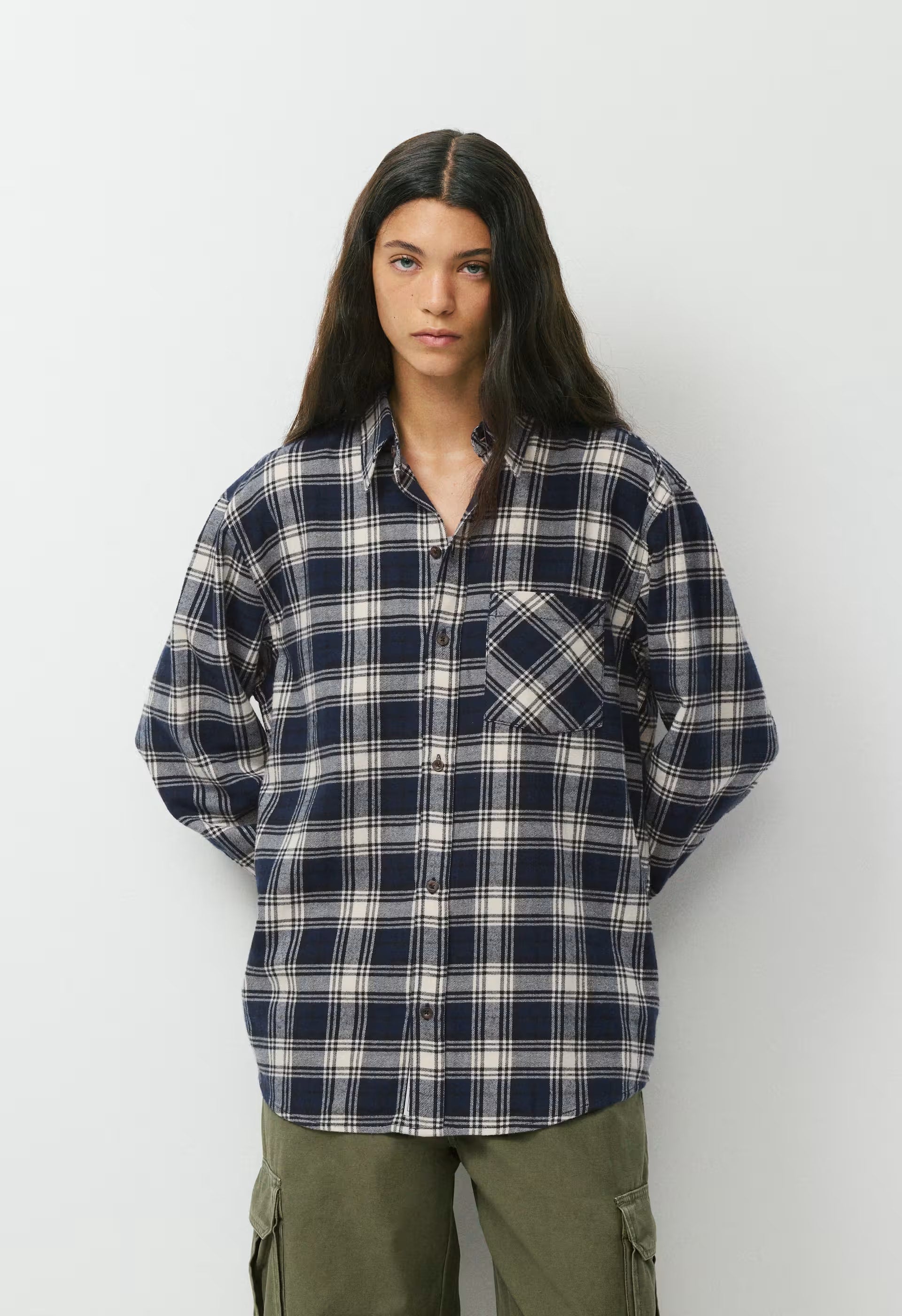 Indiana Shirt - BLUE/BIRCH