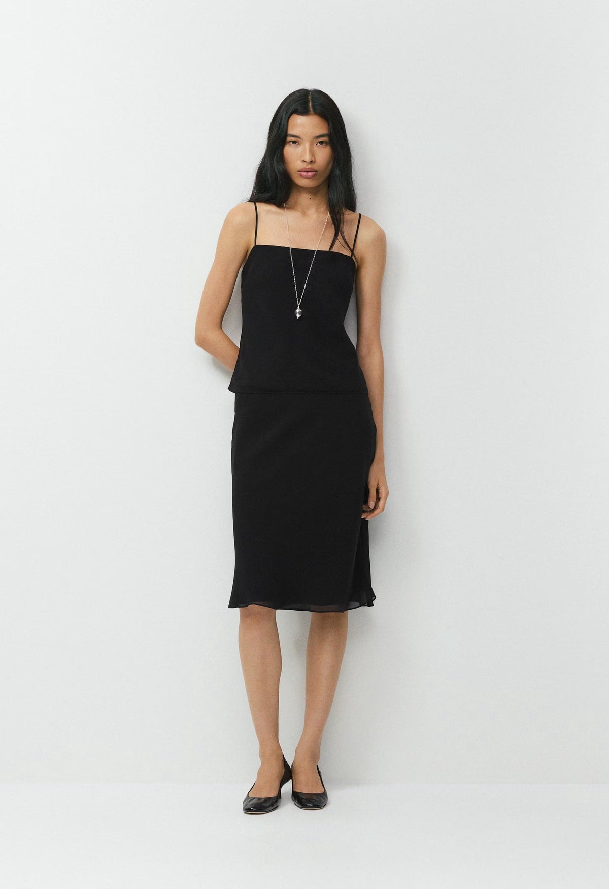 Kettle Silk Camisole - BLACK