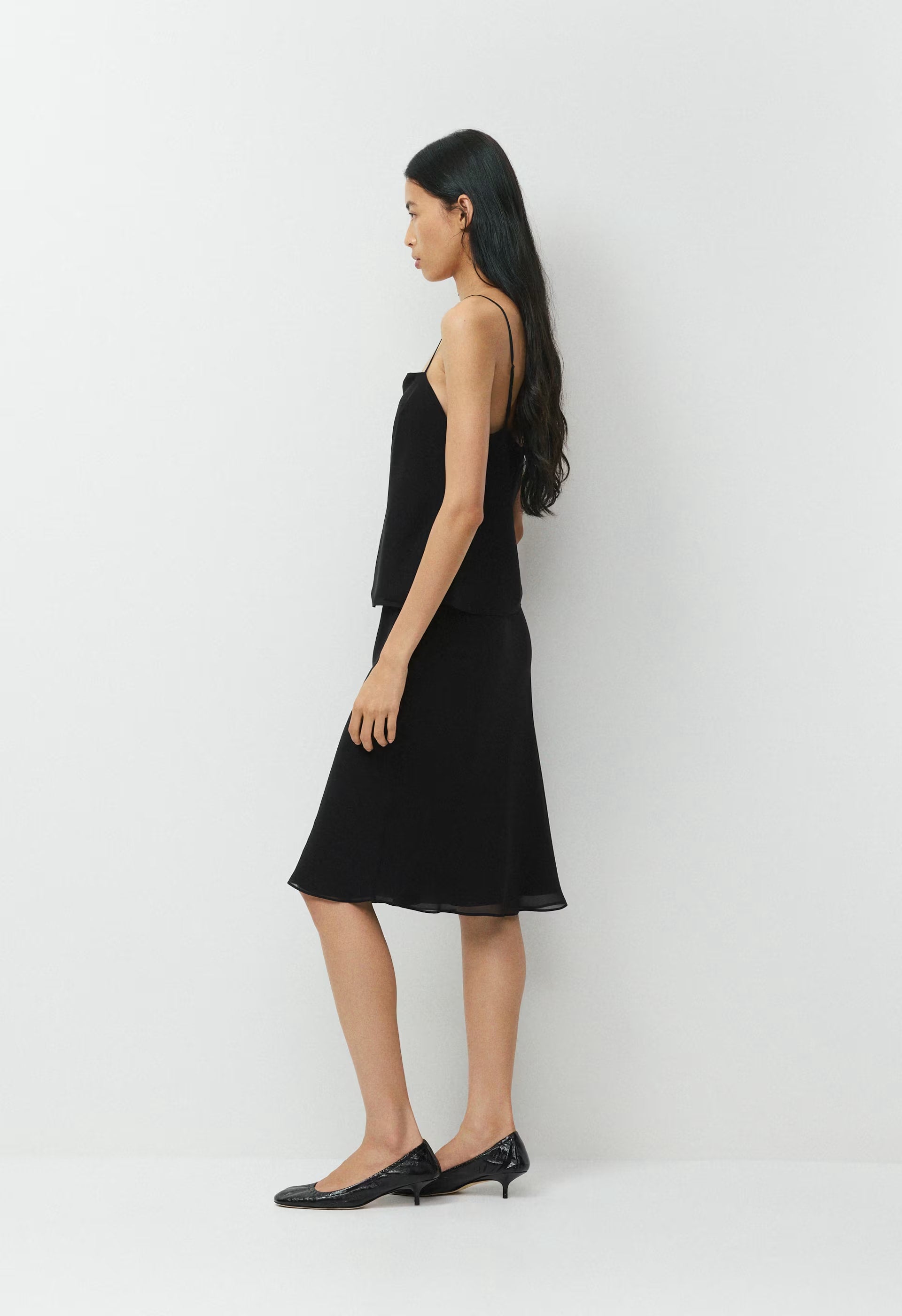 Kettle Silk Camisole - BLACK