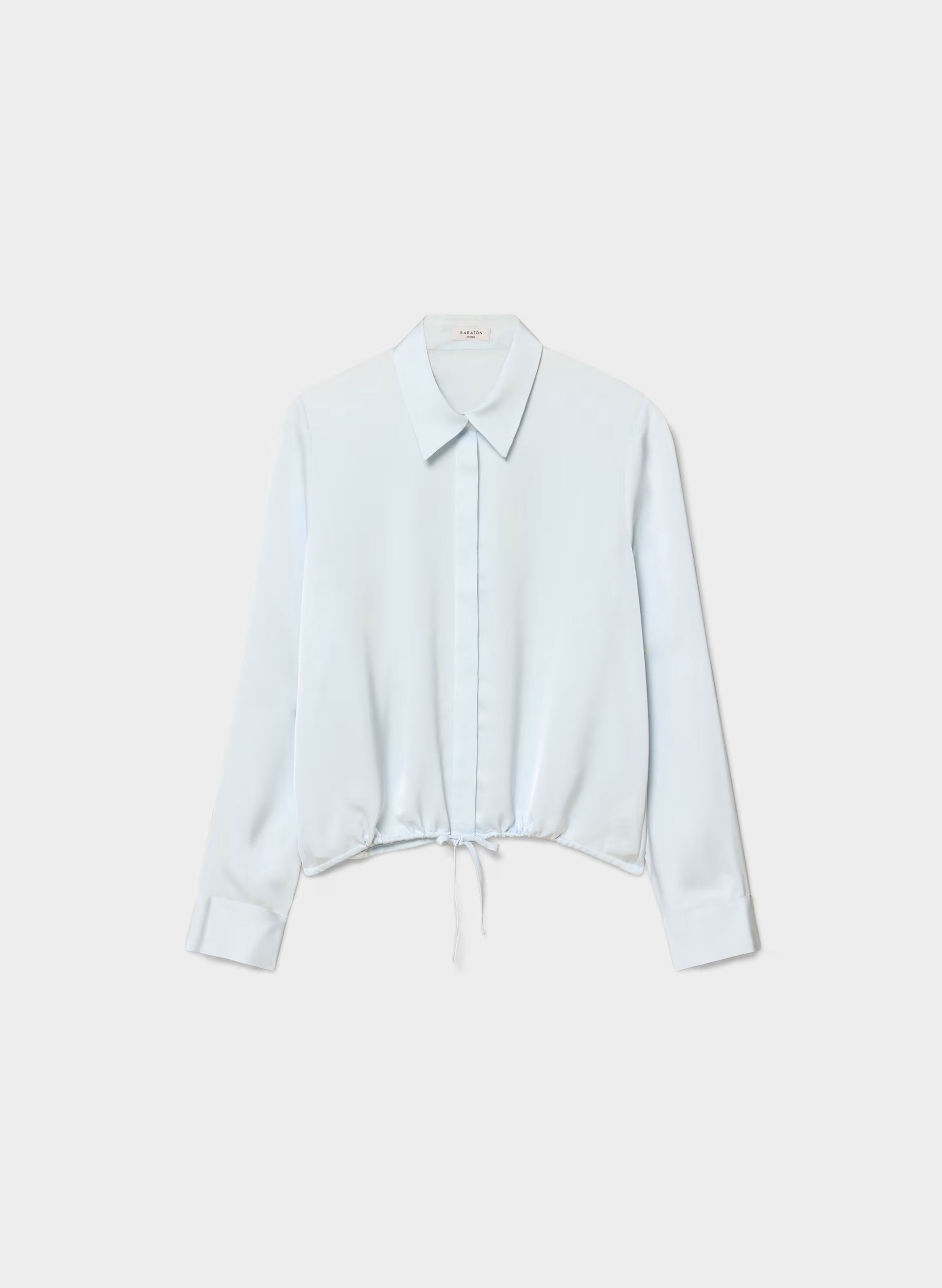 Vantage Satin Blouse - PLEIN AIR