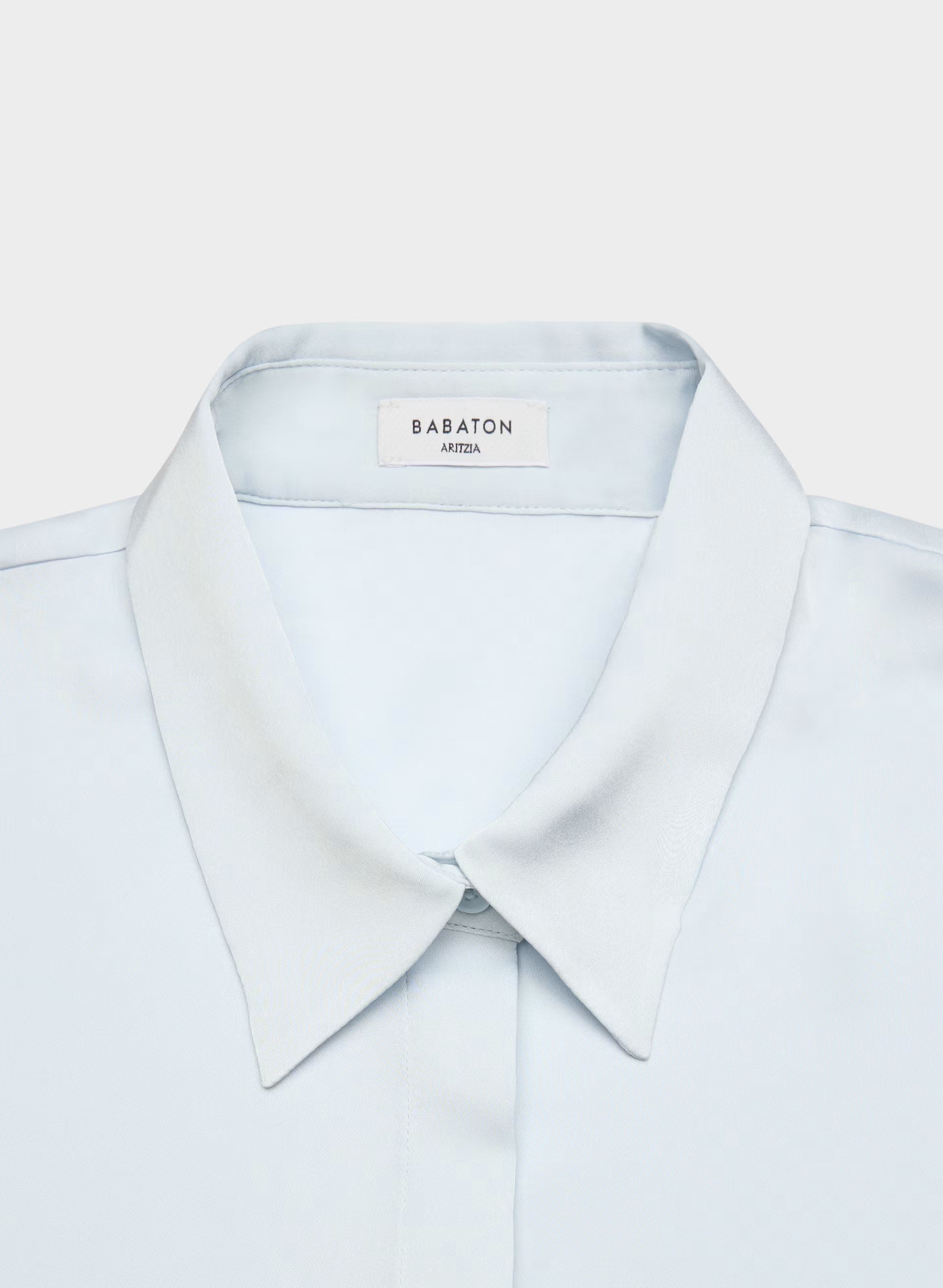 Vantage Satin Blouse - PLEIN AIR