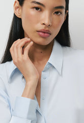 Vantage Satin Blouse - PLEIN AIR