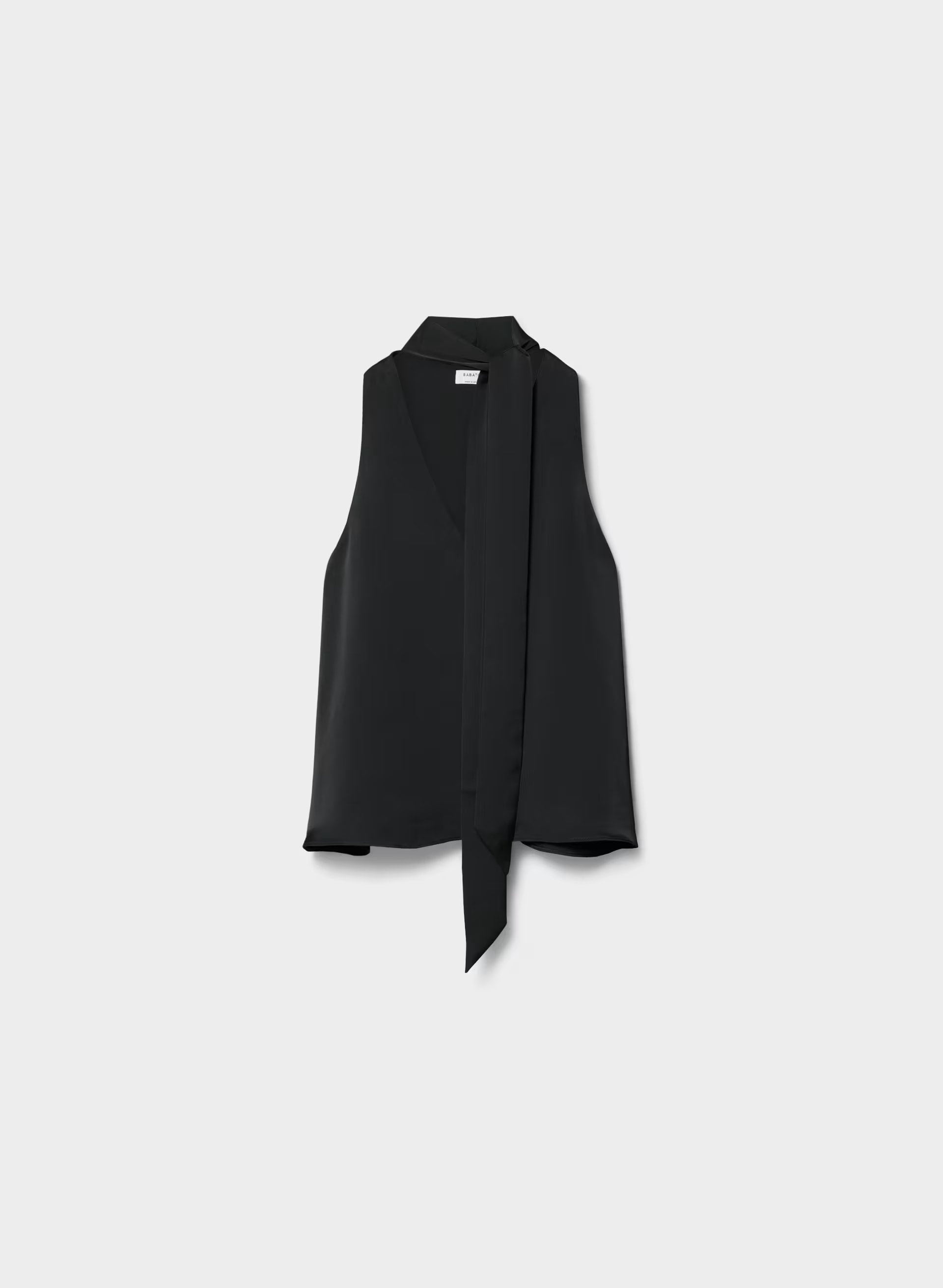 Connector Satin Top - BLACK