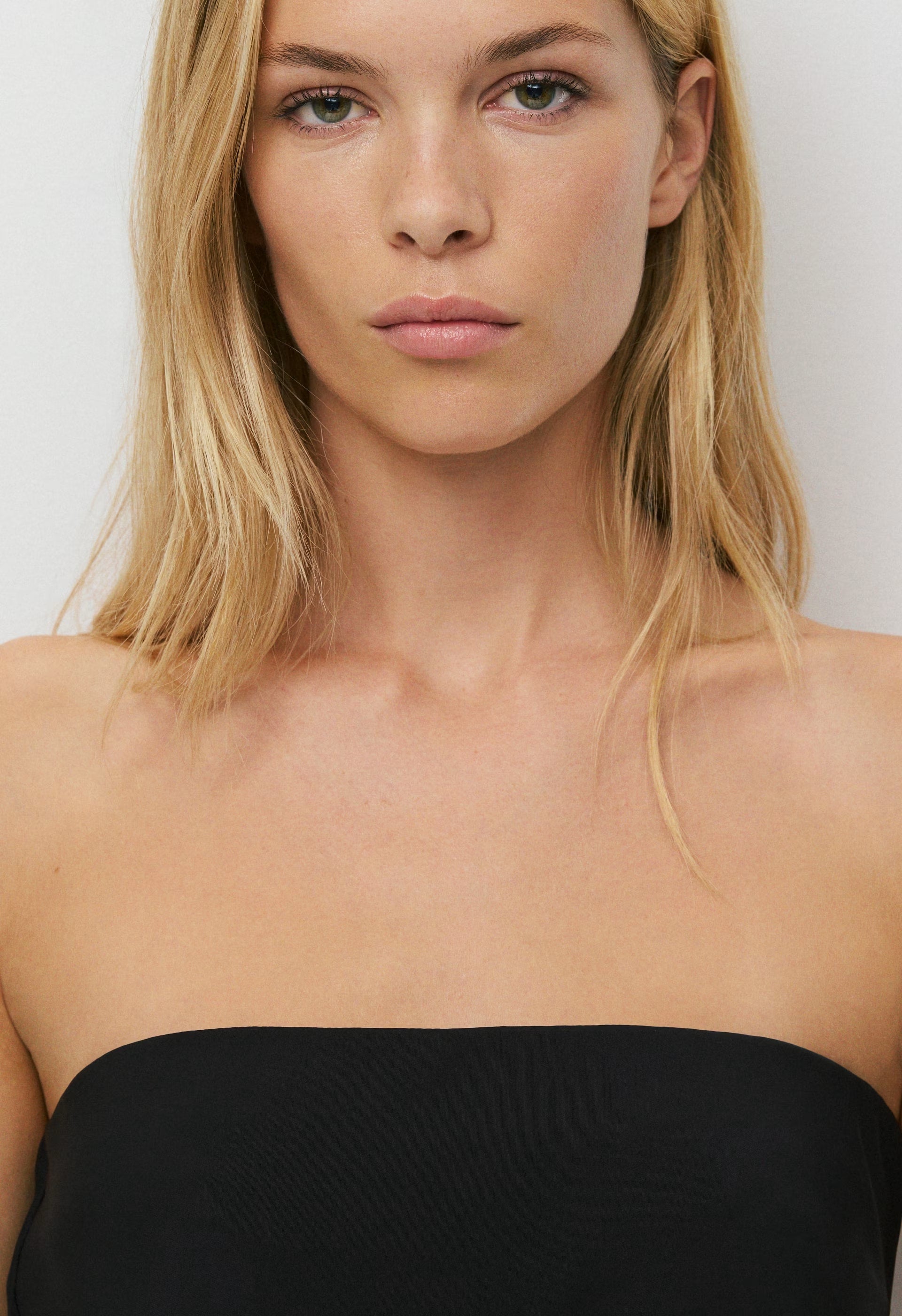 Redux Satin Top - BLACK