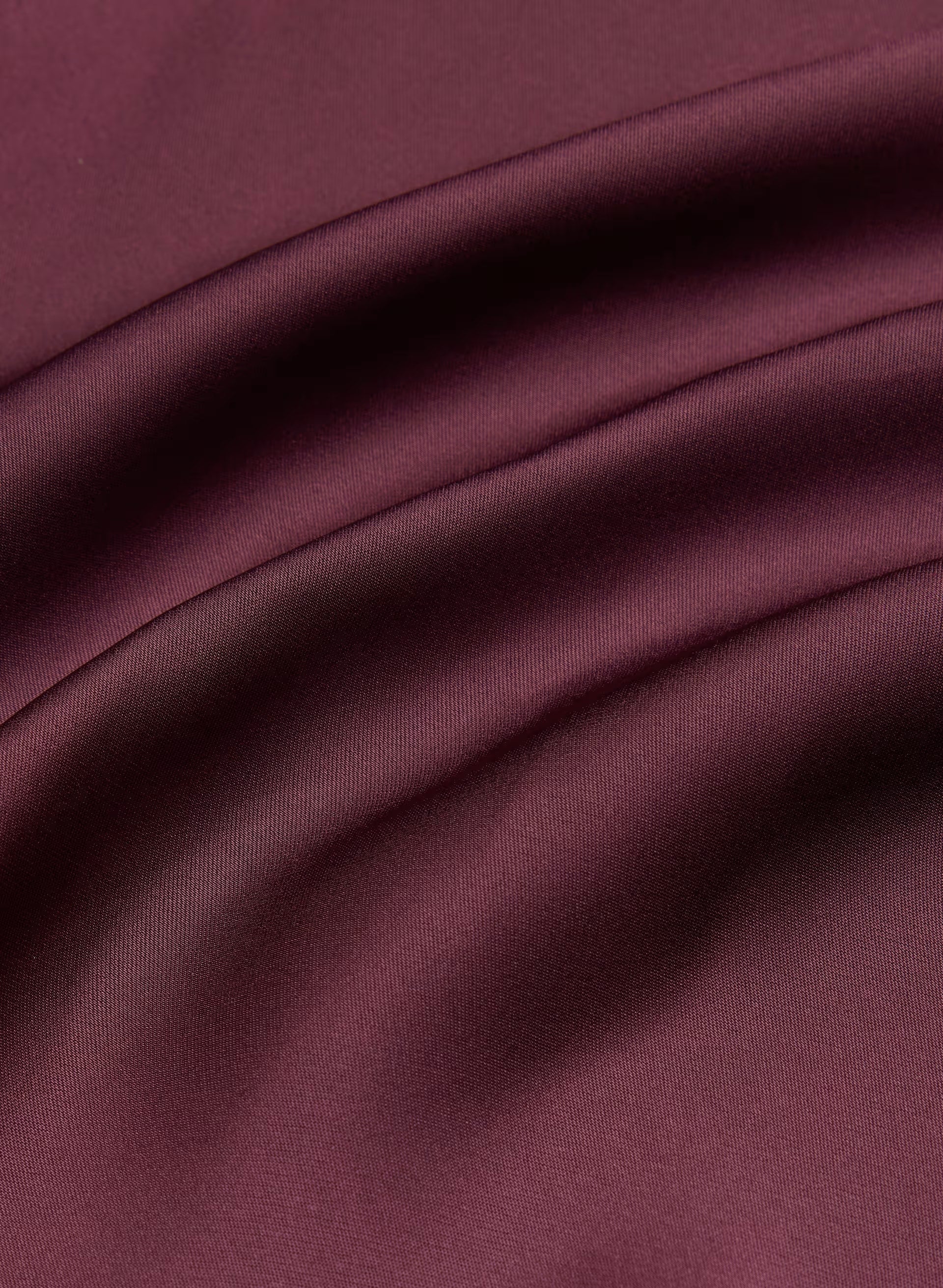 Revel Satin Halter Top - GALA PLUM
