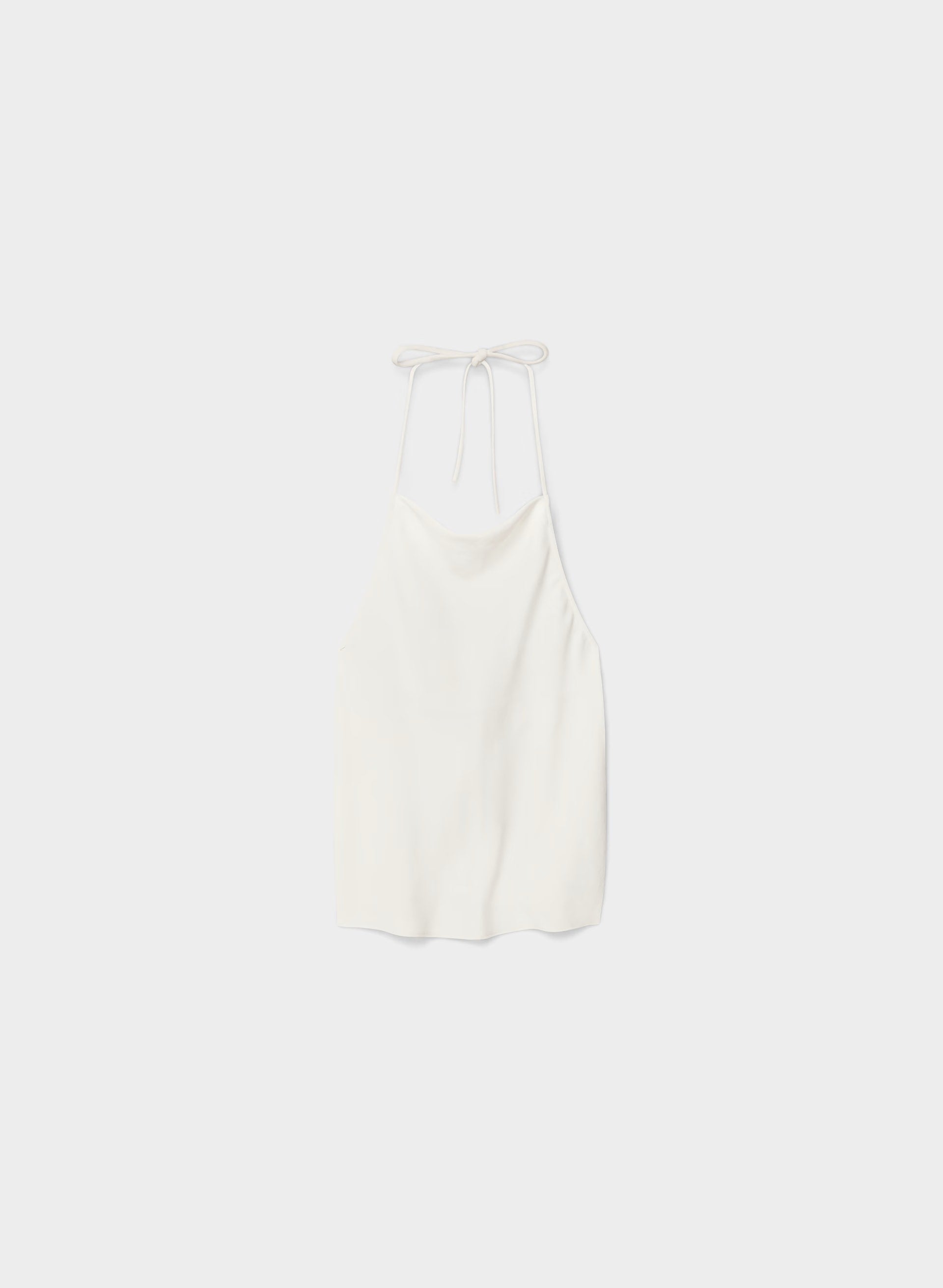 Honours Halter Top - Crepette™ - LIGHT BIRCH